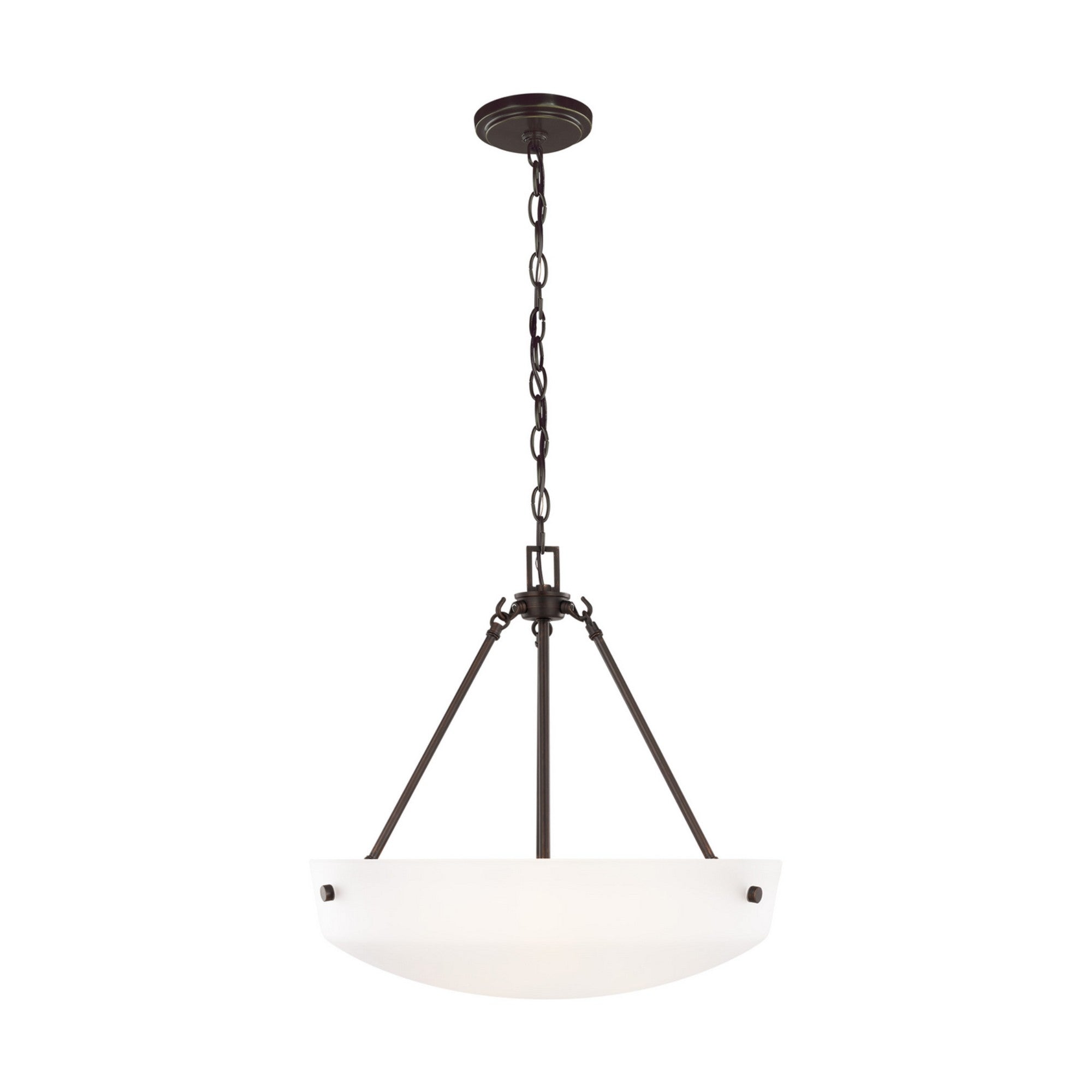 Kerrville 19" 3-Light LED Pendant, Bronze Finish - Bees Lighting