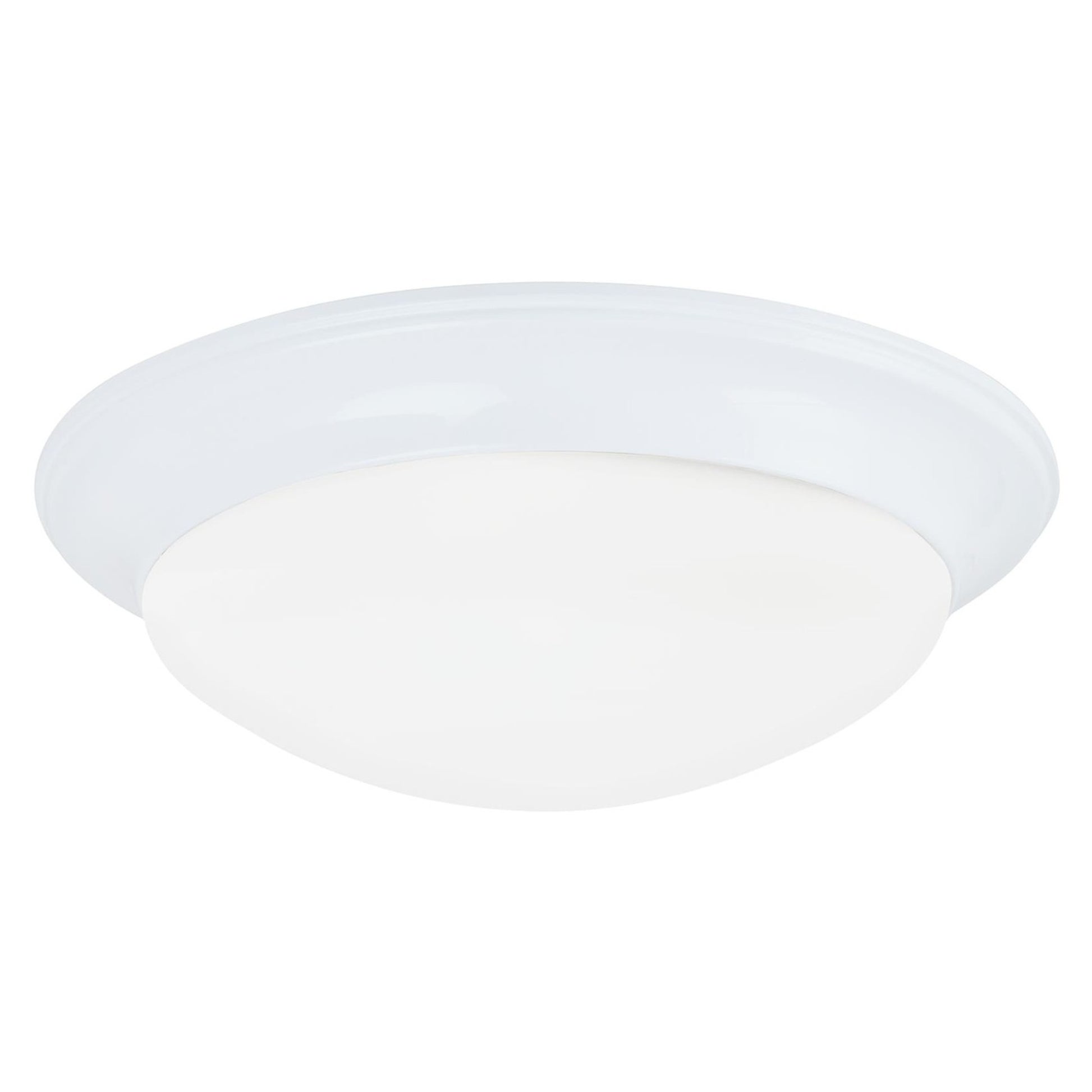 Nash 17" 3-Light LED Flush Mount, White Finish - Bees Lighting