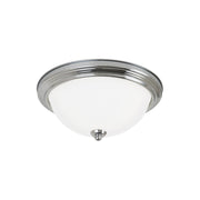 Geary 11" LED Flush Mount, Chrome Finish - Bees Lighting