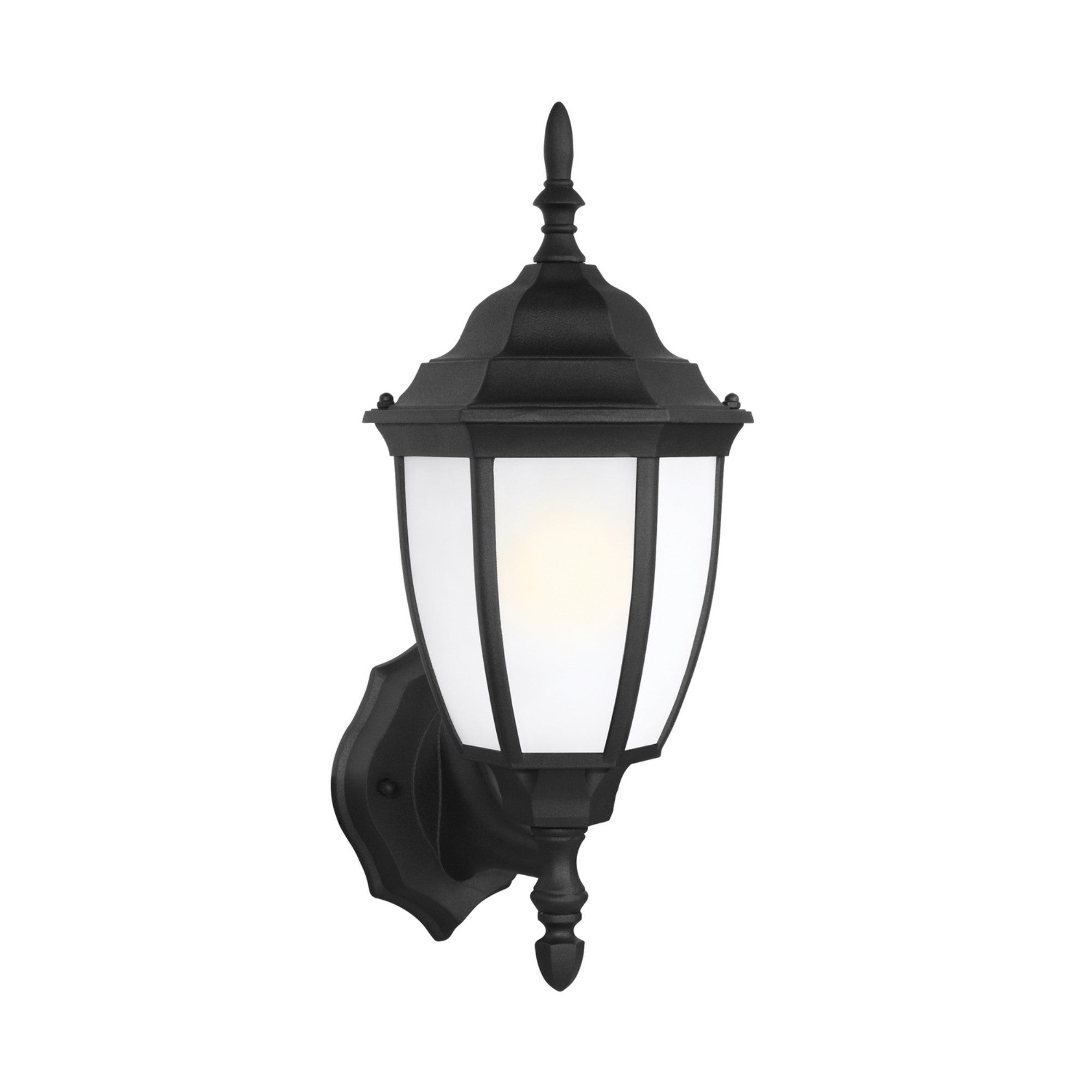 Bakersville 16" Outdoor Wall Lantern 89940, Black Finish - Bees Lighting