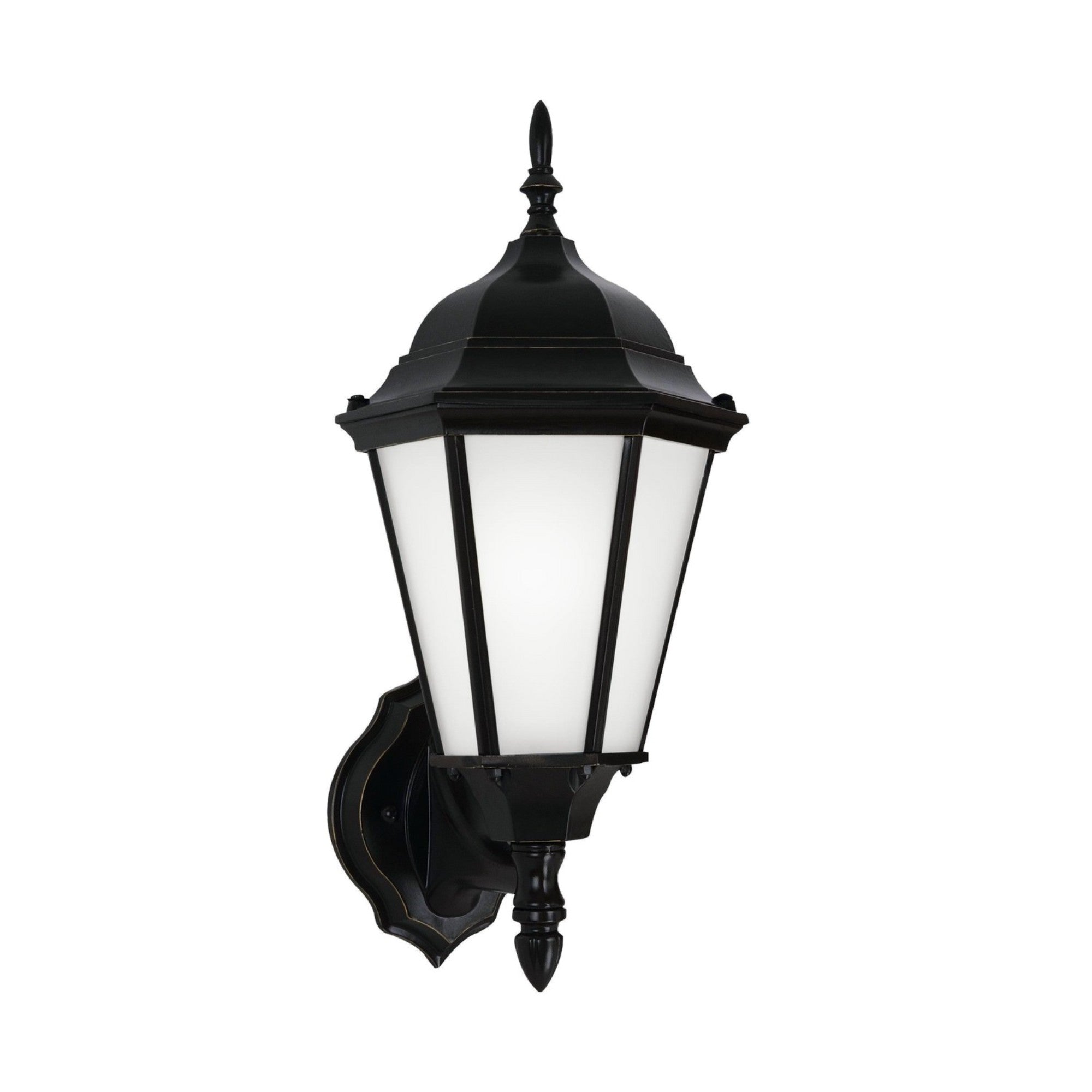 Bakersville 17" Outdoor Wall Lantern 89941, Black Finish - Bees Lighting
