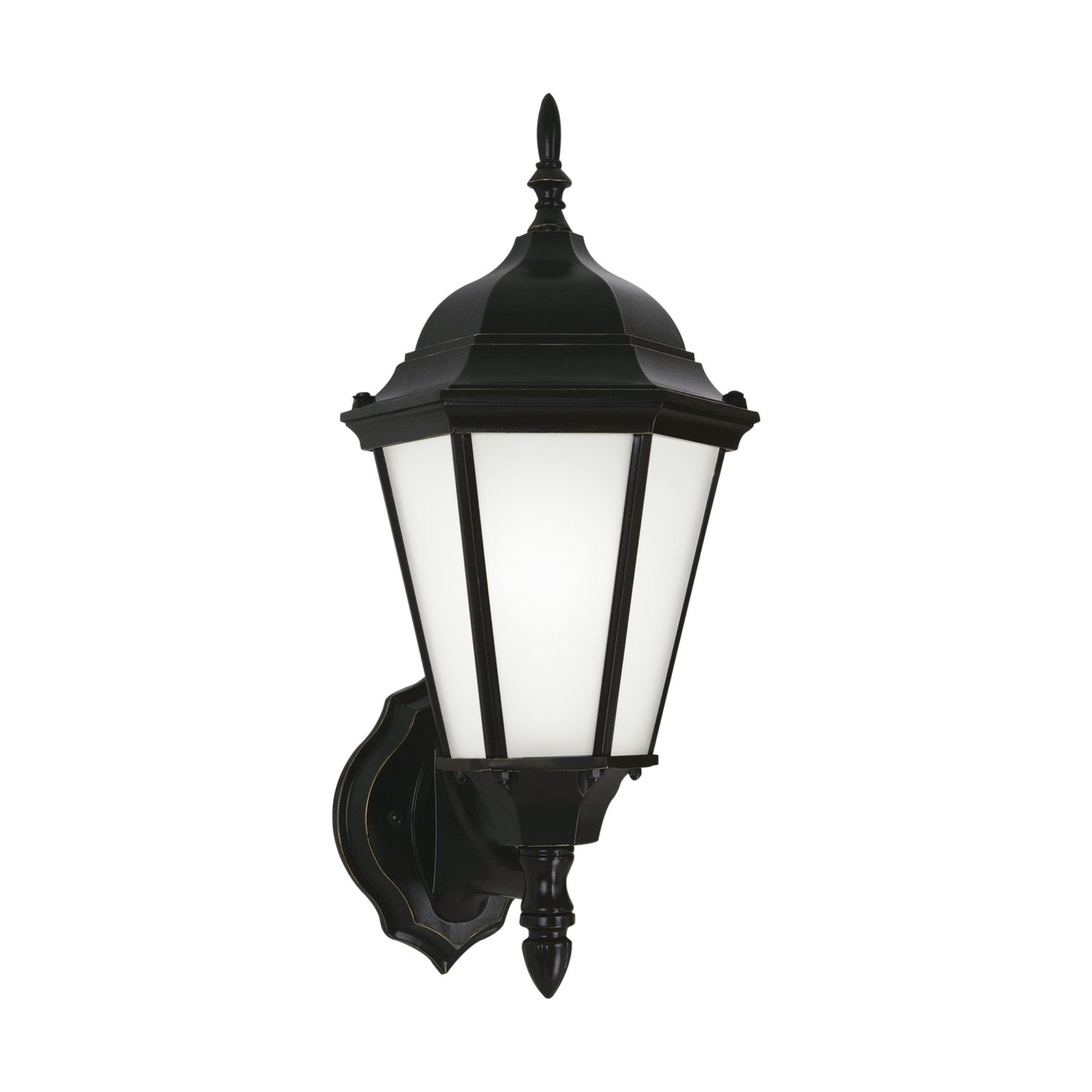 Bakersville 17" LED Outdoor Wall Lantern 89941, Black Finish - Bees Lighting