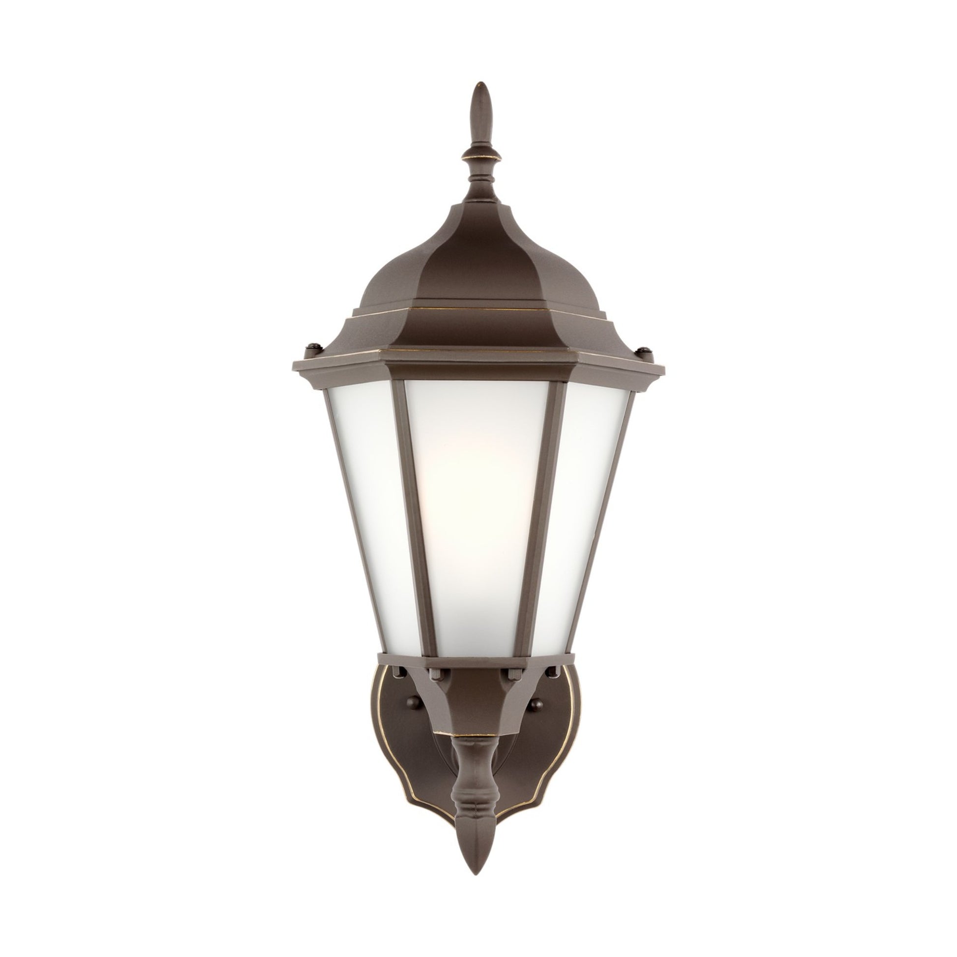 Bakersville 17" LED Outdoor Wall Lantern 89941, Antique Bronze Finish - Bees Lighting