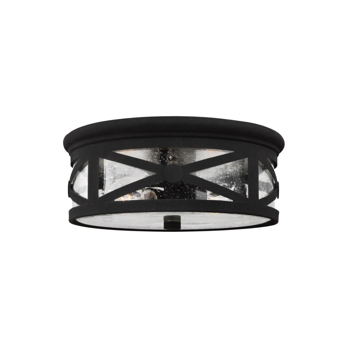 Lakeview 13 In. 2 Lights Outdoor Flush Mount