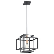 Taubert 12" Pendant, Black Finish - Bees Lighting