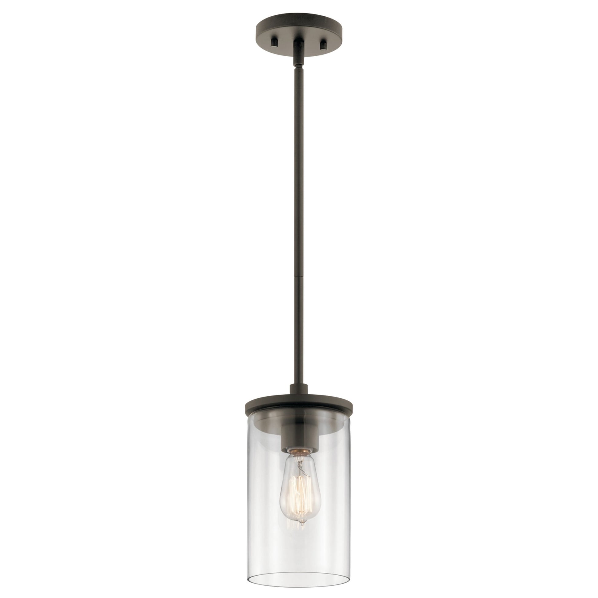 Crosby 11" Mini Pendant Light - Bees Lighting