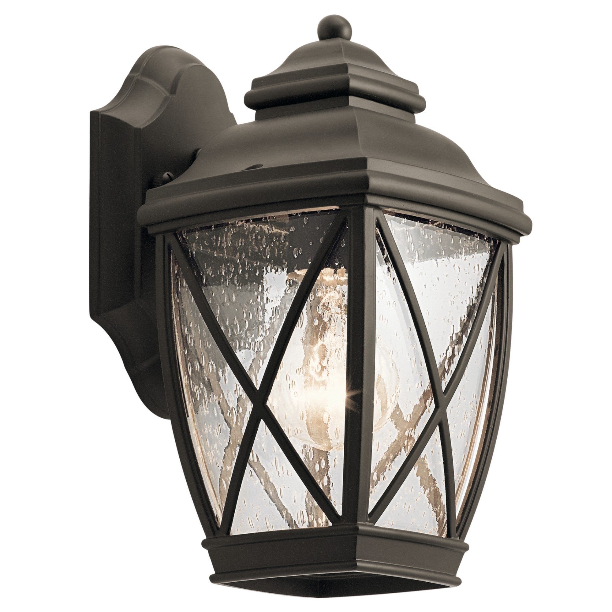 Tangier 10" Outdoor Wall Light, Olde Bronze Finish - Bees Lighting
