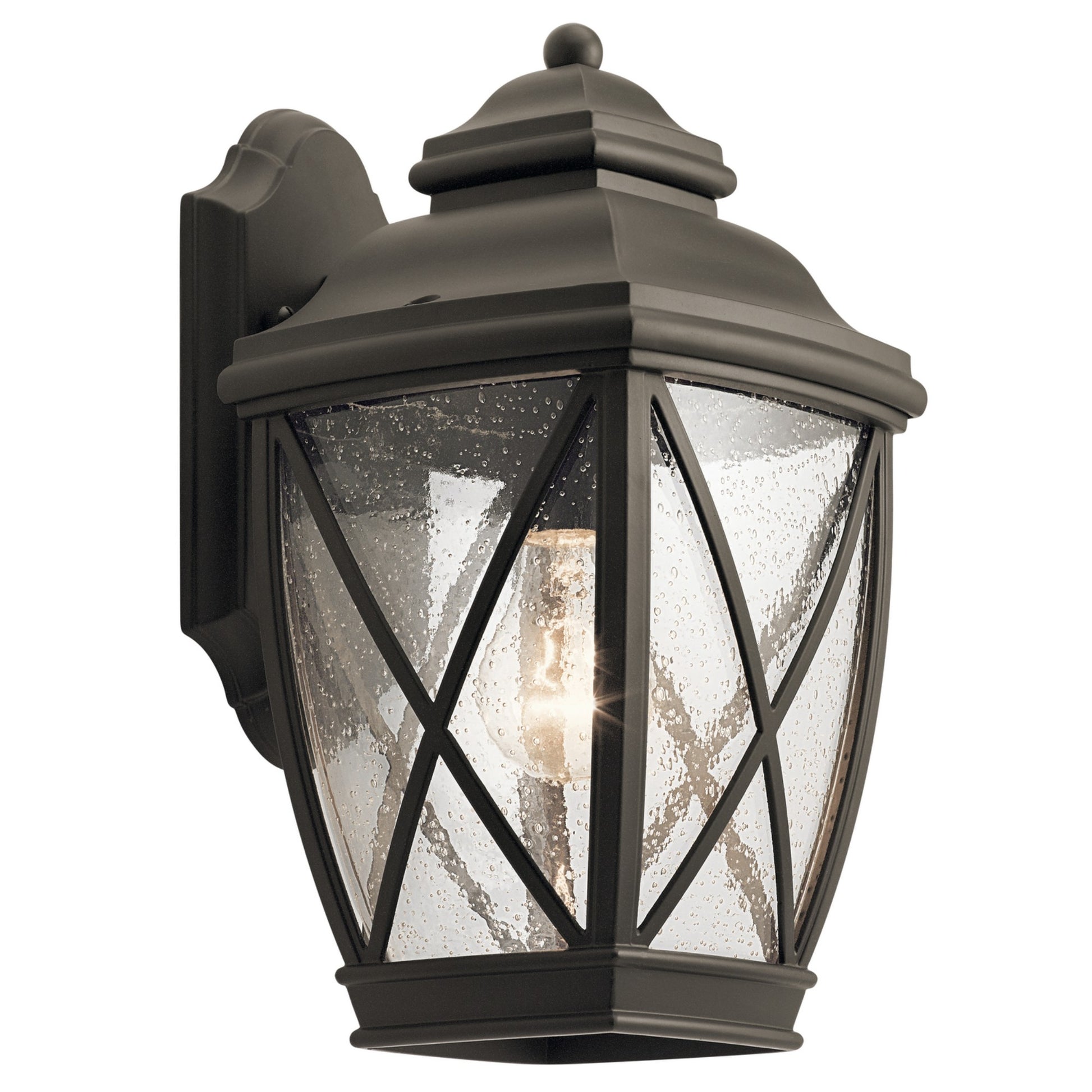 Tangier 14" Outdoor Wall Light, Olde Bronze Finish - Bees Lighting