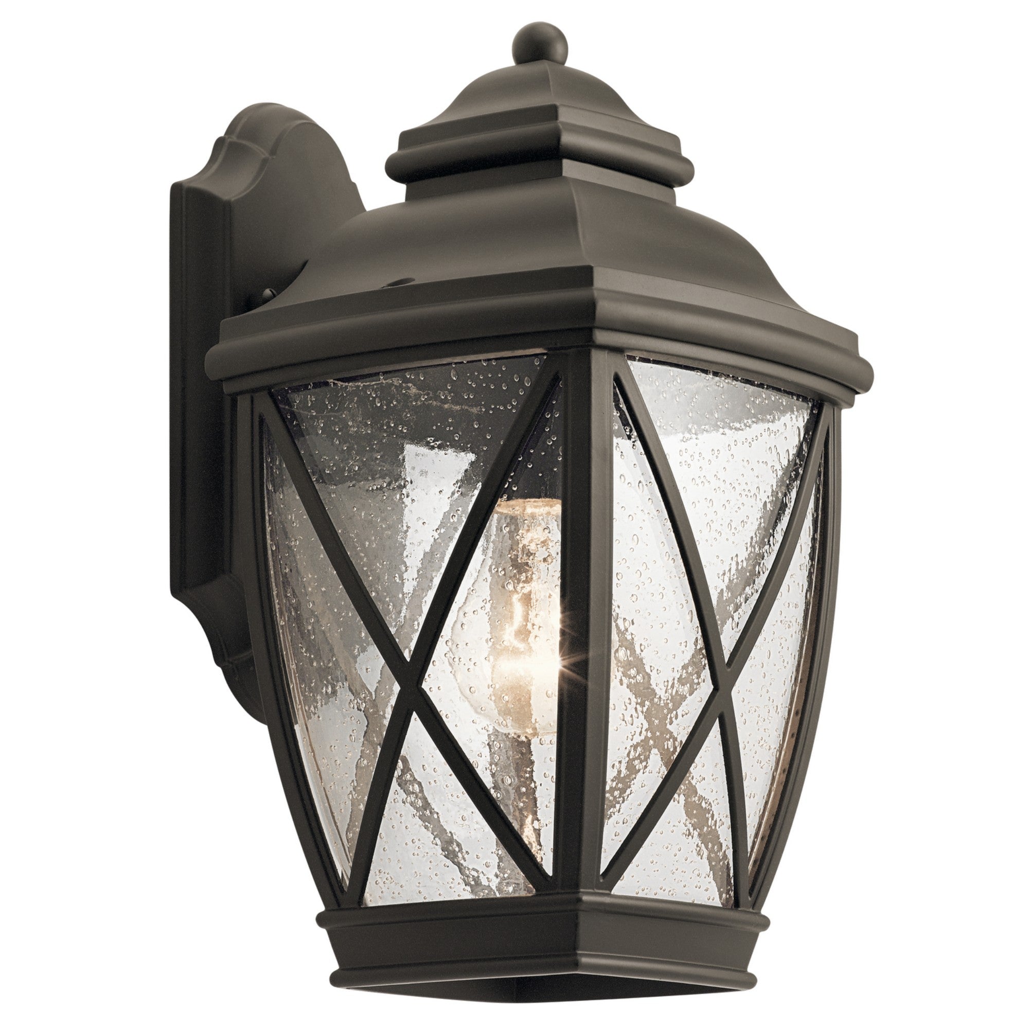 Tangier 14" Outdoor Wall Light, Olde Bronze Finish - Bees Lighting