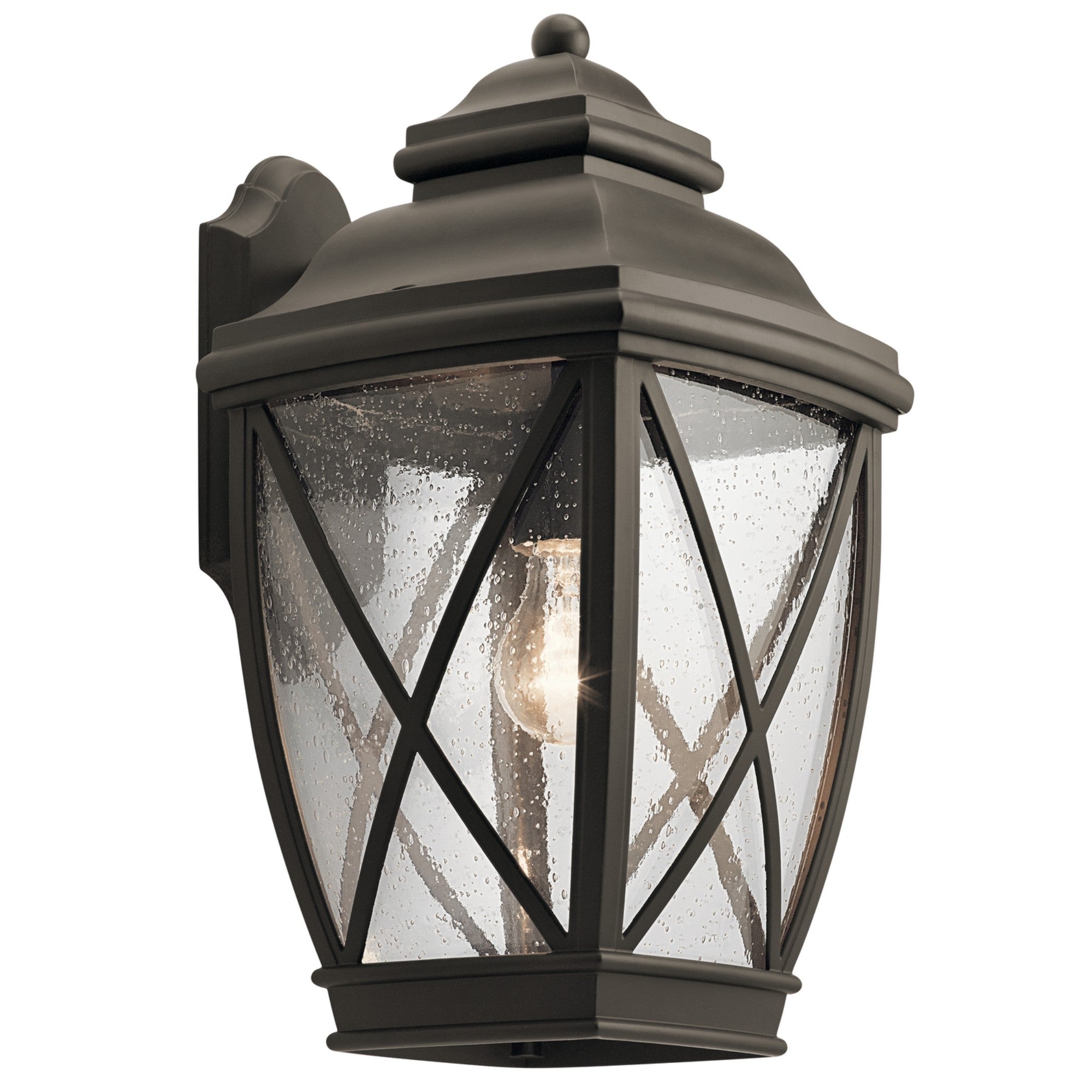 Tangier 17" Outdoor Wall Light, Olde Bronze Finish - Bees Lighting