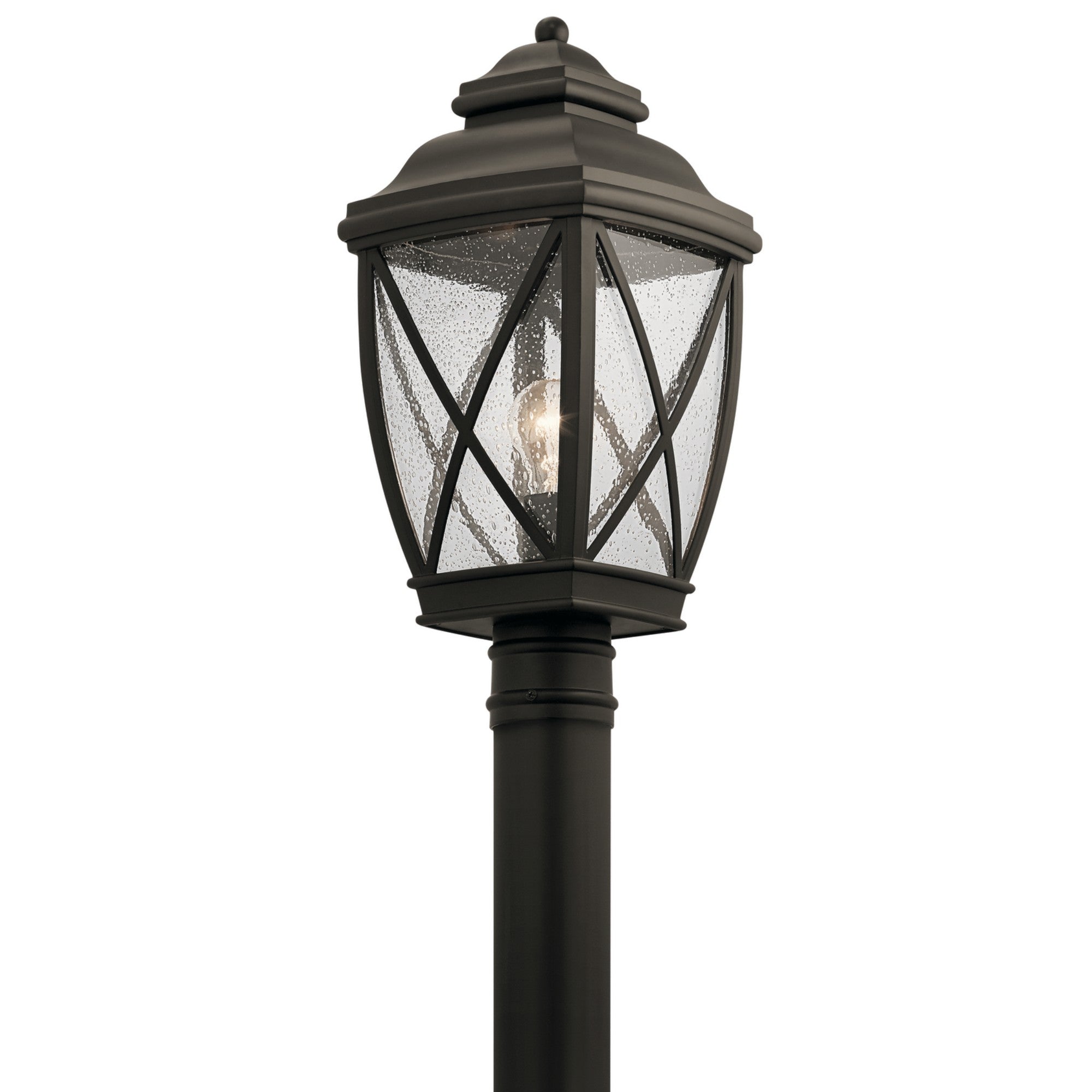 Tangier 20" Outdoor Post Light, Olde Bronze Finish - Bees Lighting