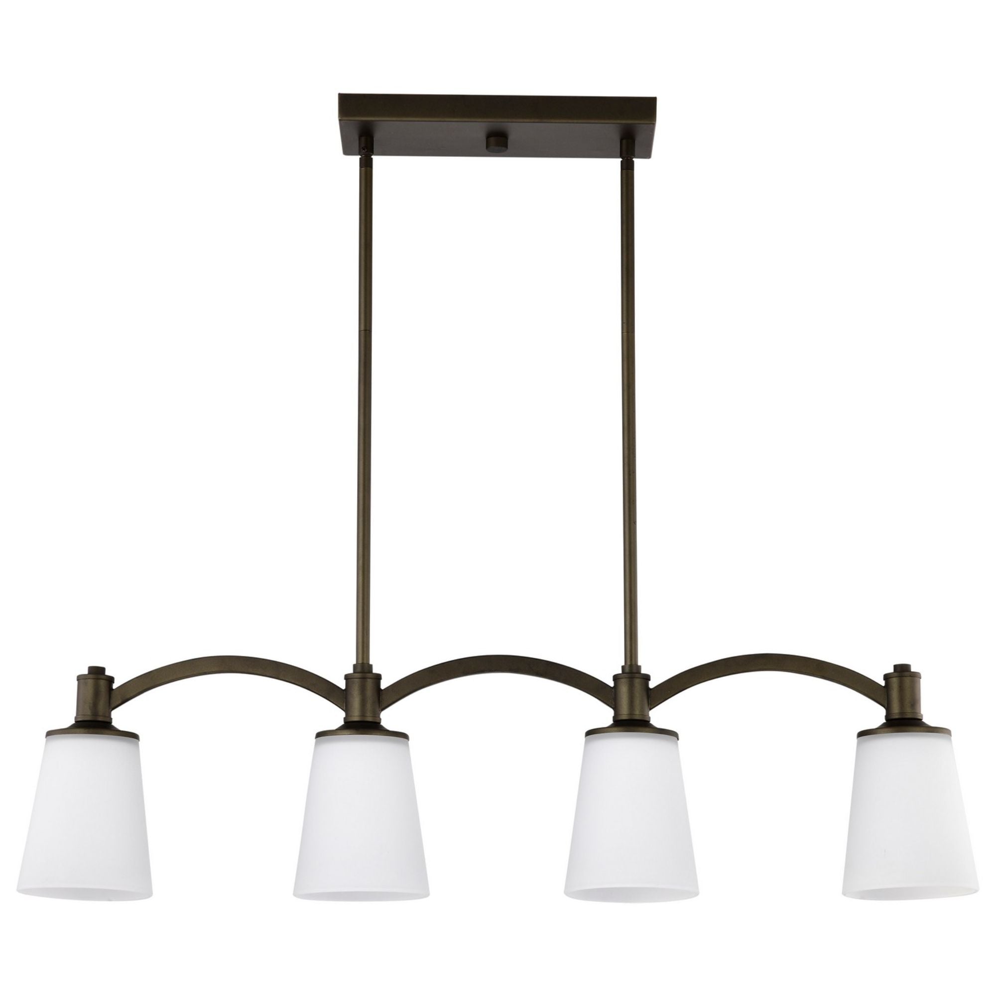 Laguna 33" 4 Lights Pendant, Bronze Finish - Bees Lighting