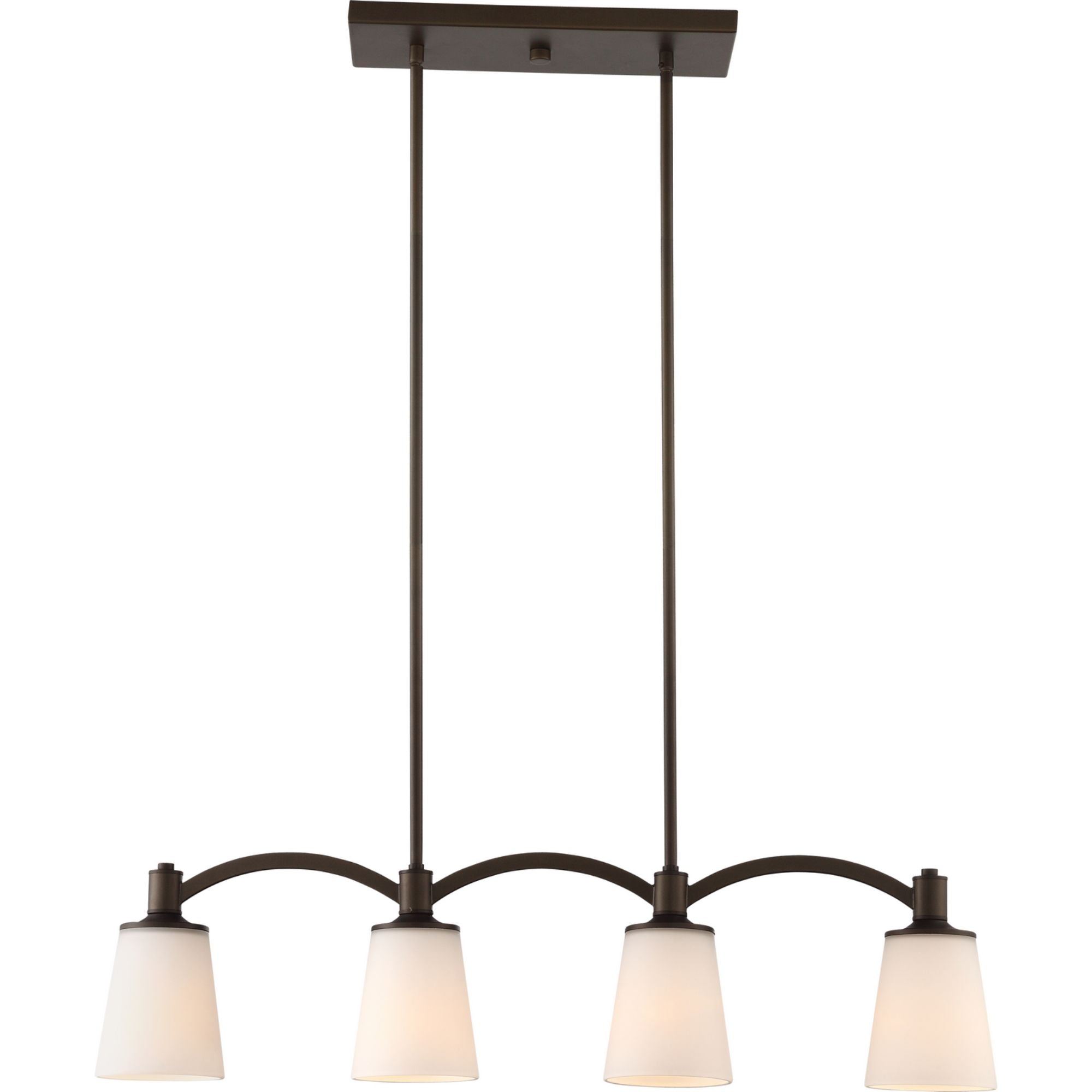 Laguna 33" 4 Lights Pendant, Bronze Finish - Bees Lighting