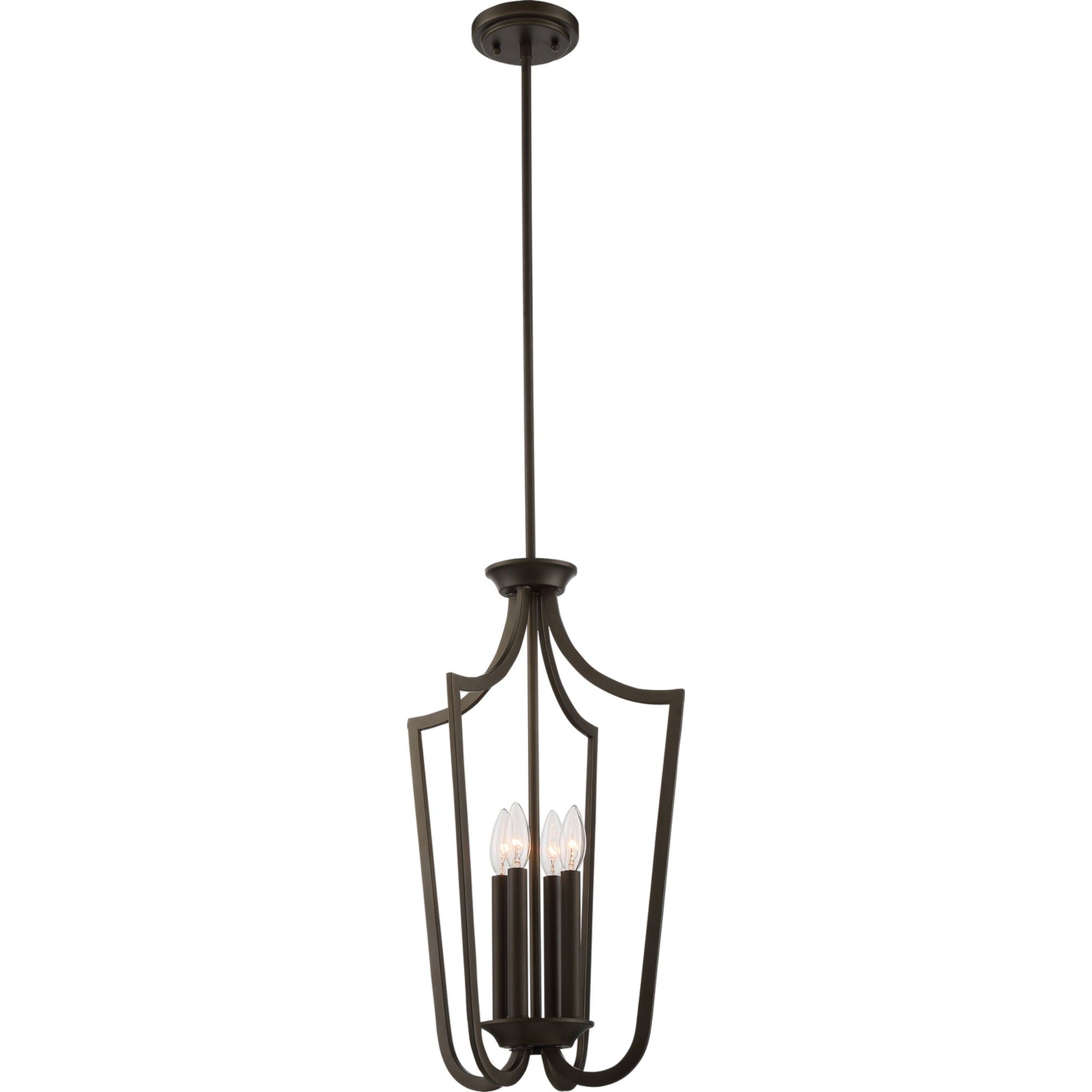 Laguna 14" 4 Lights Pendant, Bronze Finish - Bees Lighting
