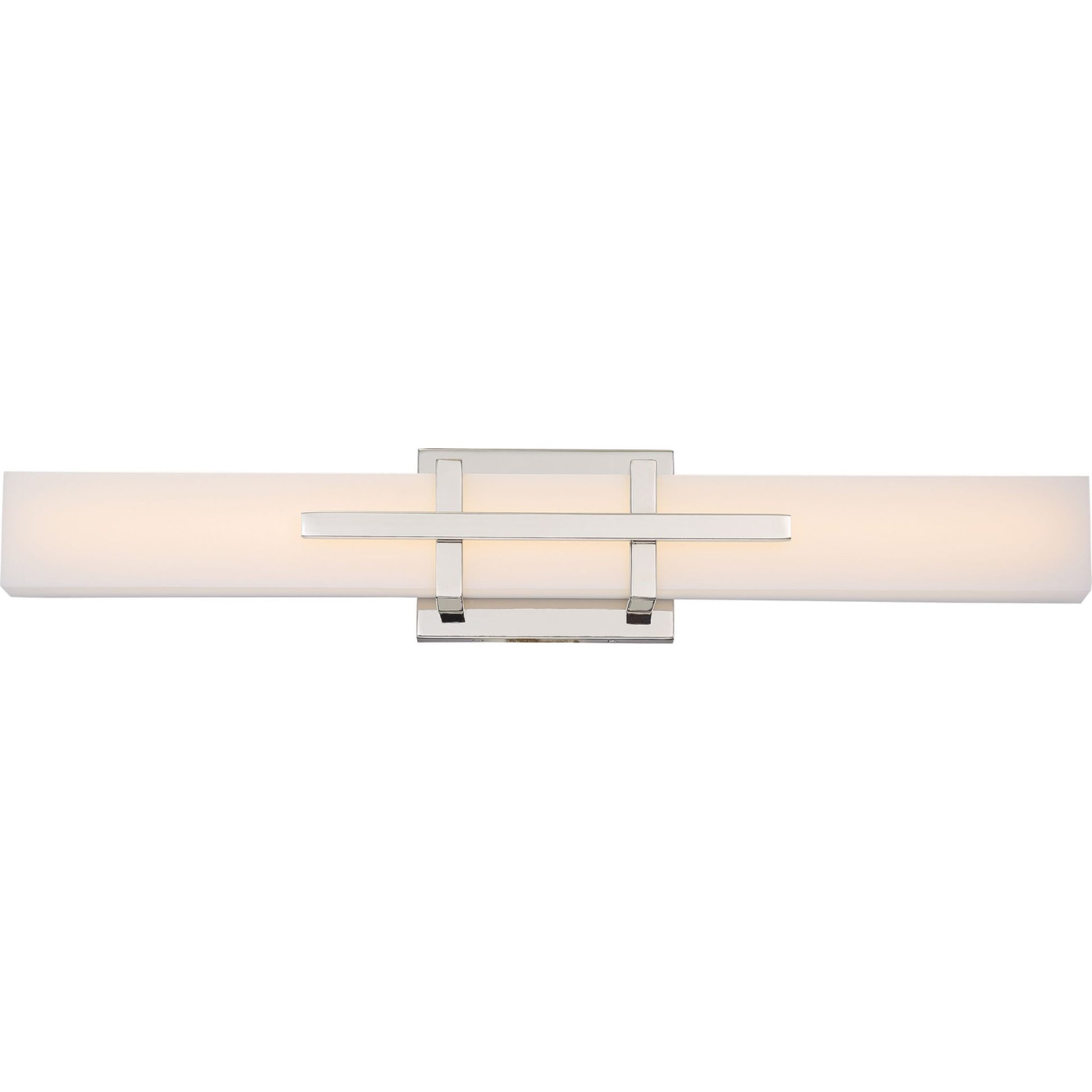 Grill 24" LED Wall Sconce, Polished Nickel Finish - Bees Lighting