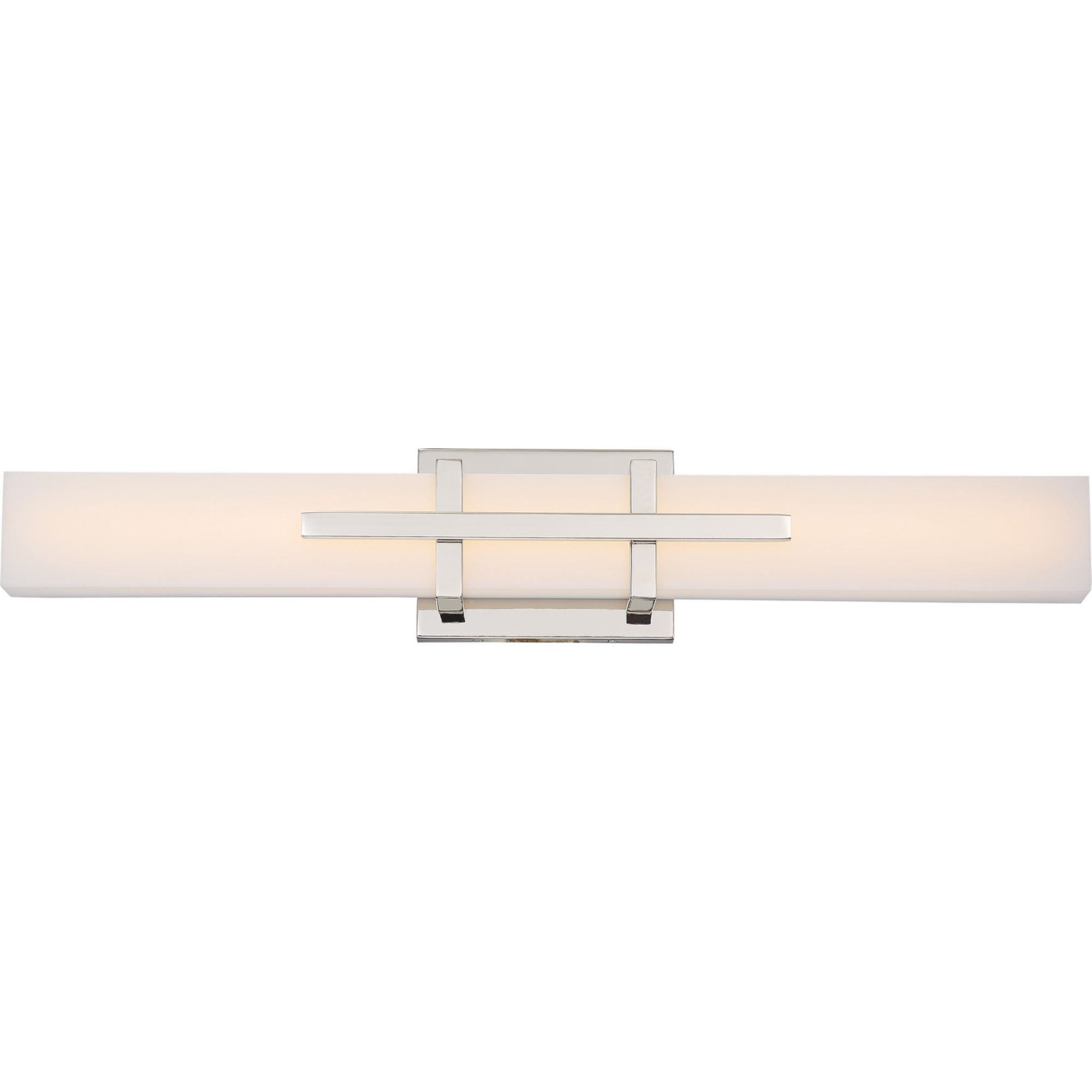 Grill 24" LED Wall Sconce, Polished Nickel Finish - Bees Lighting