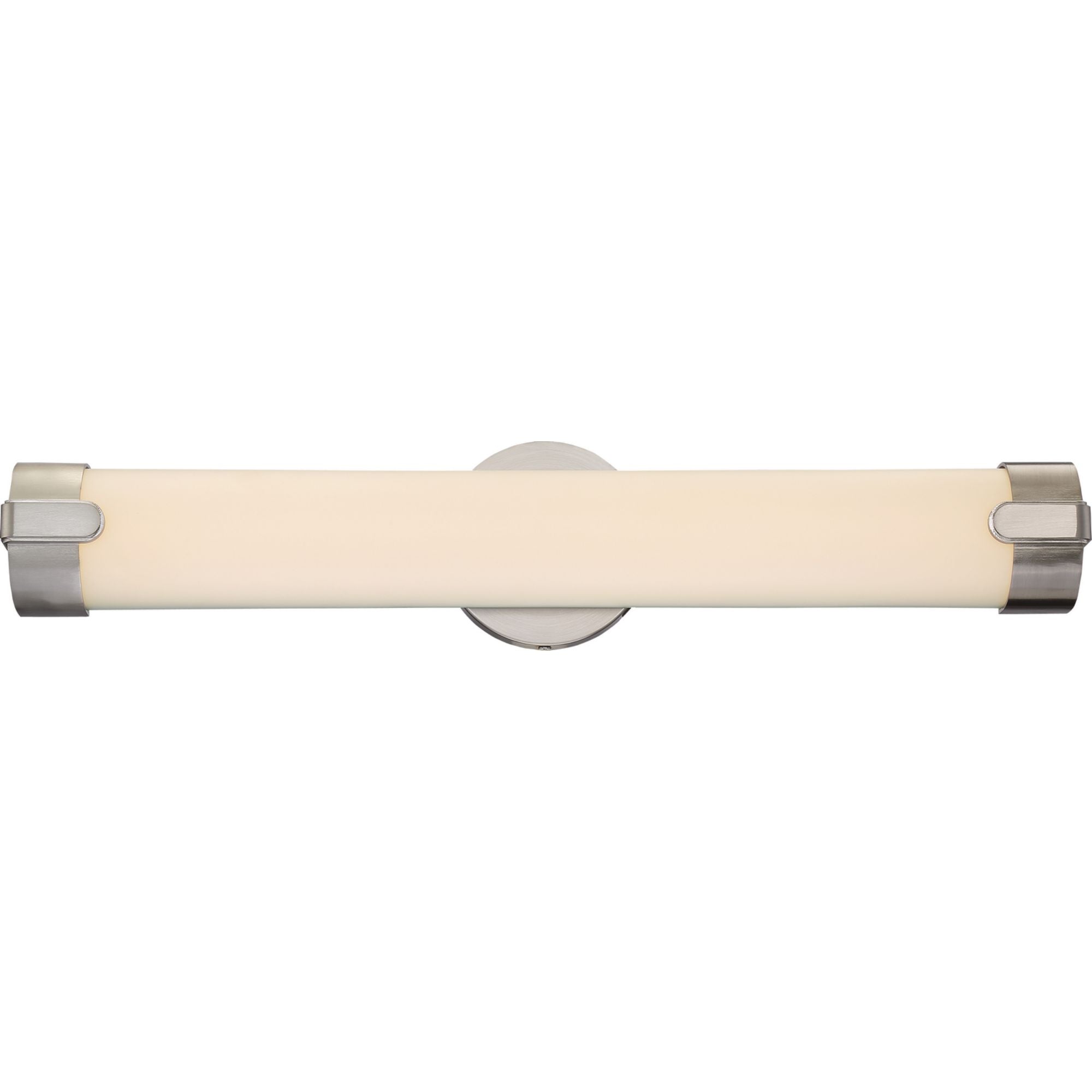 Loop 24" LED Wall Sconce, Brushed Nickel Finish - Bees Lighting