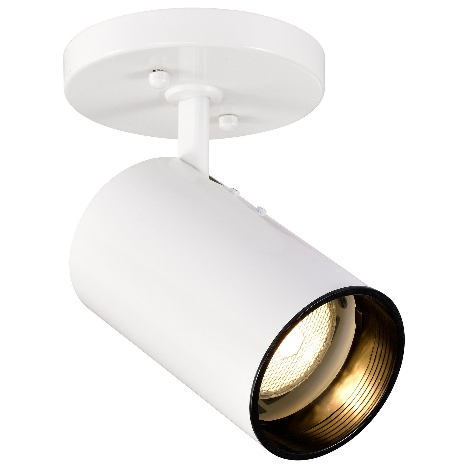 LED Monopoint Straight Cylinder 50W Max. R20, White