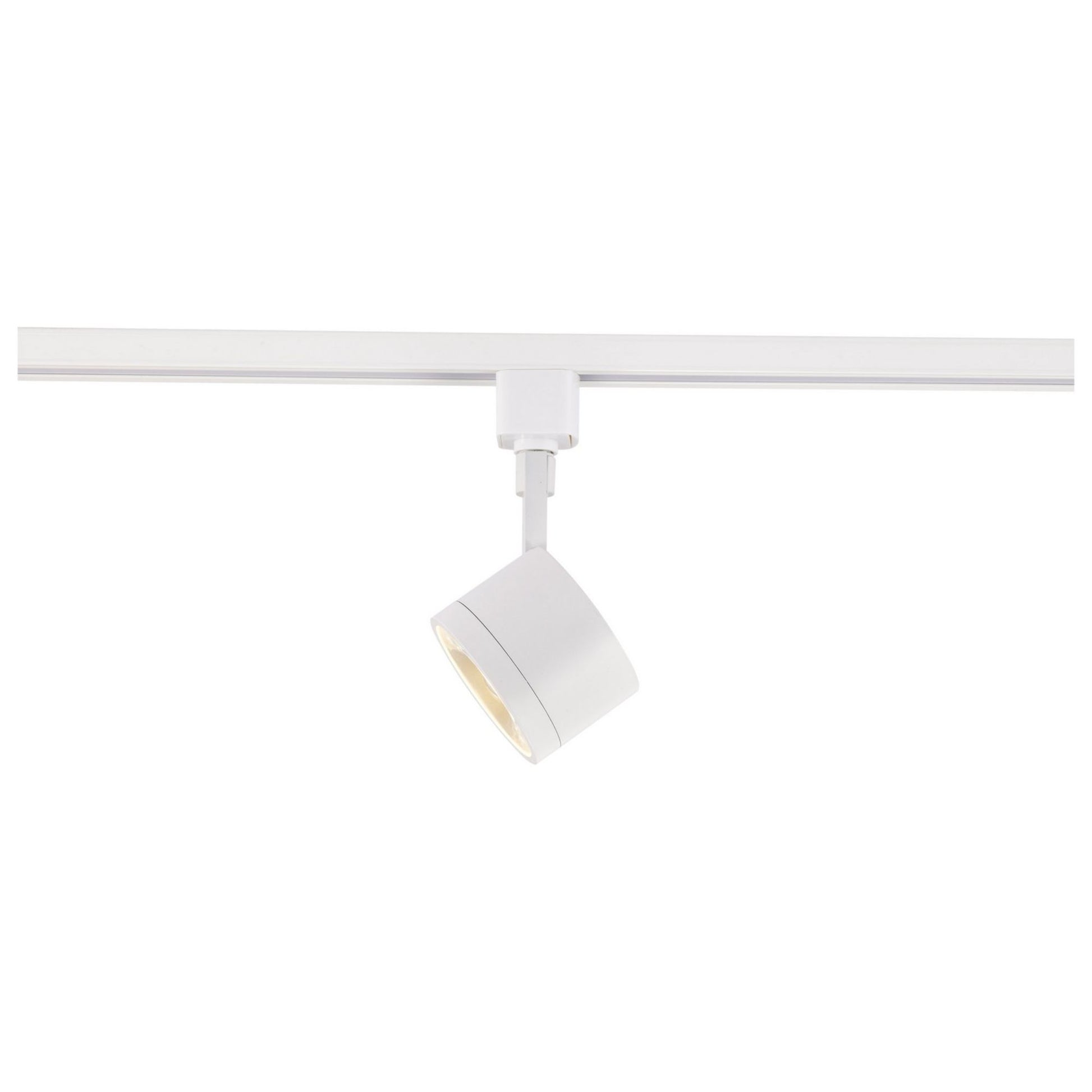 Round LED Track Head, 1000 Lumens, 12W, 3000K, Halo, 24° Beam Angle, White - Bees Lighting