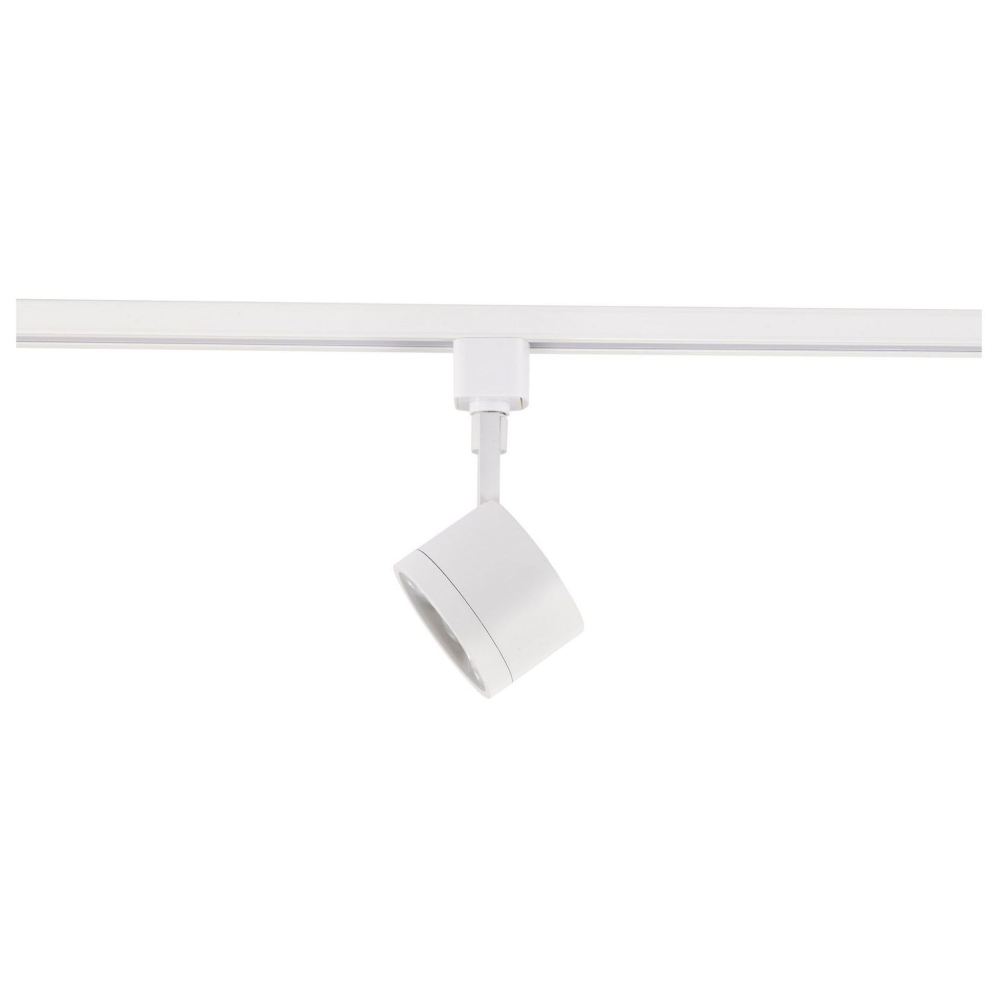 Round LED Track Head, 1000 Lumens, 12W, 3000K, Halo, 24° Beam Angle, White - Bees Lighting