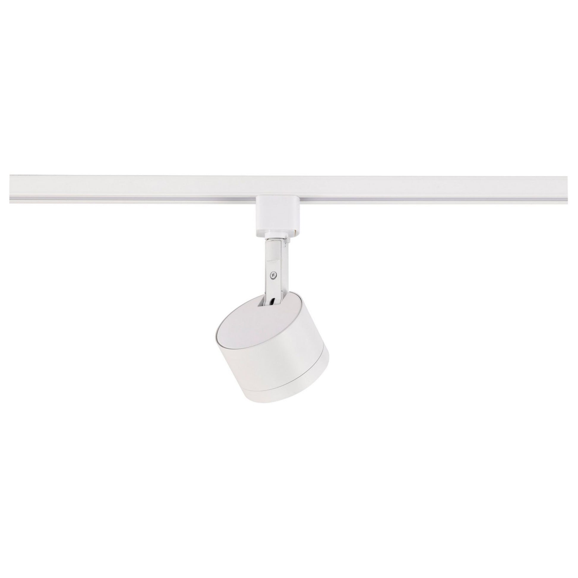 Round LED Track Head, 1000 Lumens, 12W, 3000K, Halo, 24° Beam Angle, White - Bees Lighting