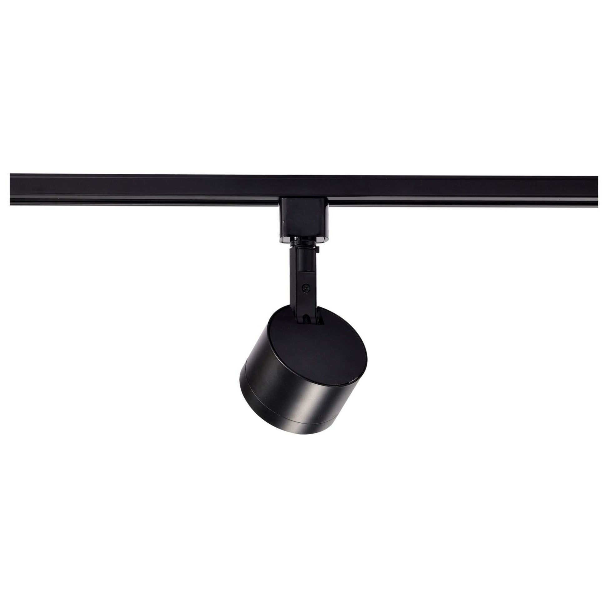 Round LED Track Head, 1000 Lumens, 12W, 3000K, Halo, 36° Beam Angle, Black - Bees Lighting