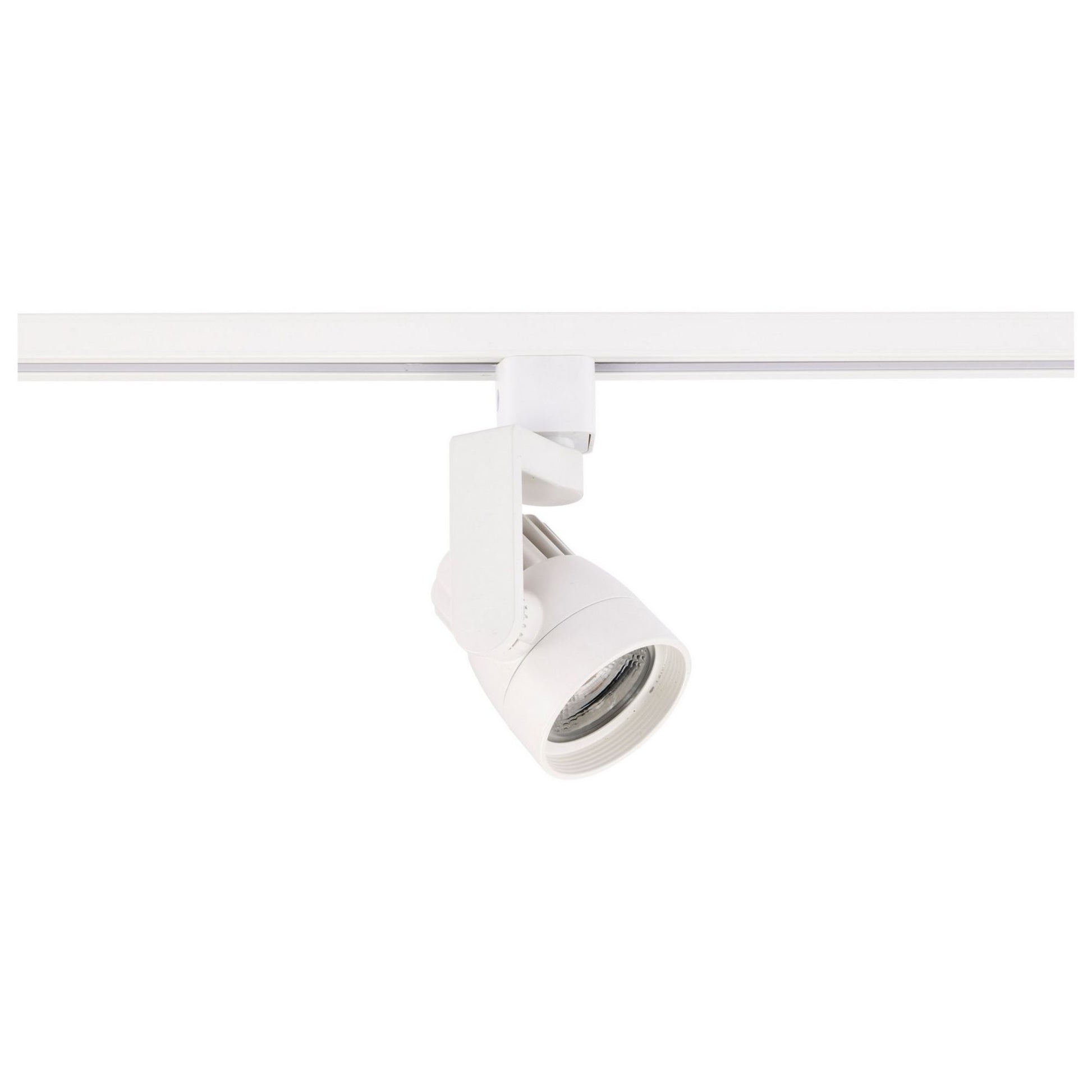 LED Track Head Angle Arm 12W 1000 Lumens 3000K, Halo, 36°, White - Bees Lighting