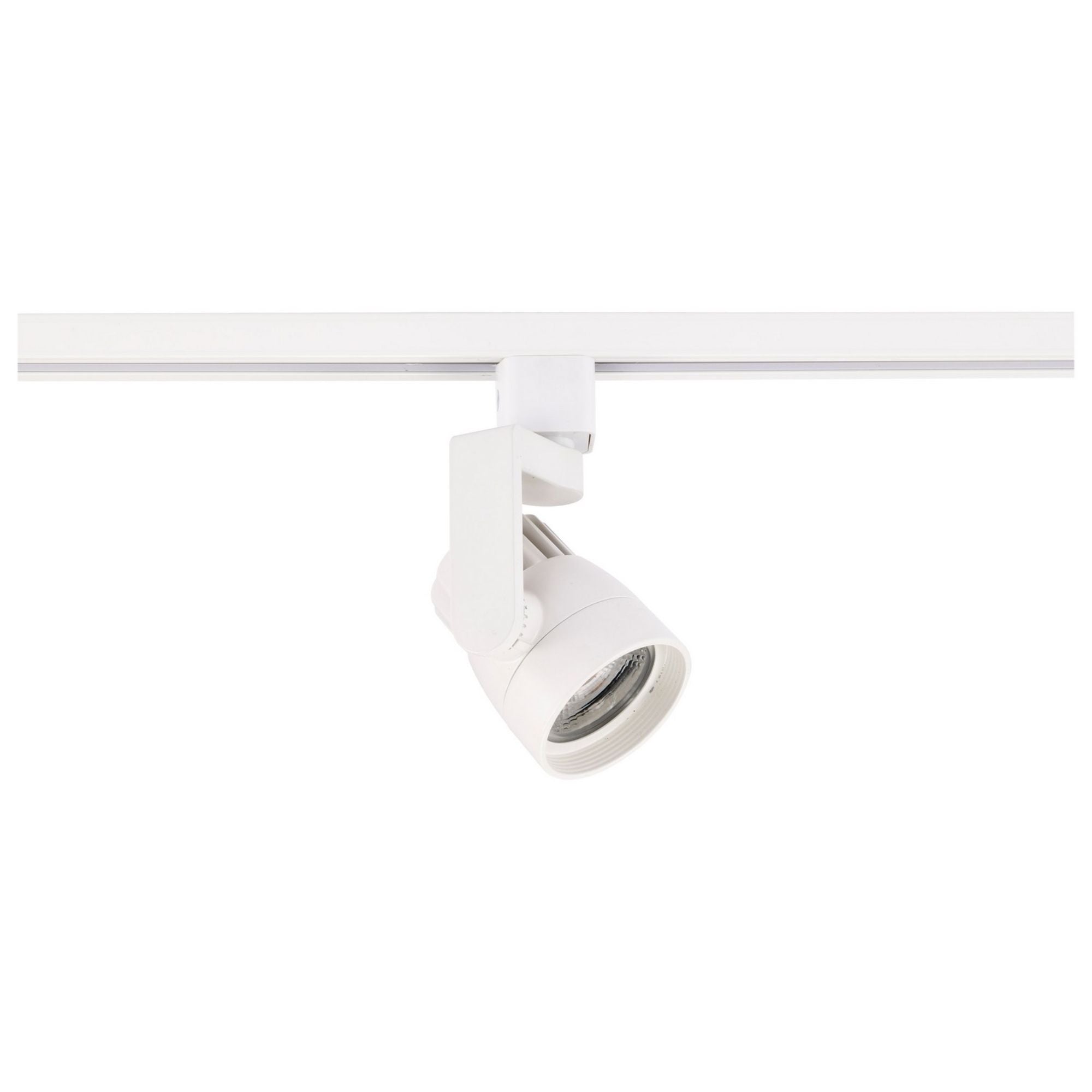 LED Track Head Angle Arm 12W 1000 Lumens 3000K, Halo, 36°, White - Bees Lighting