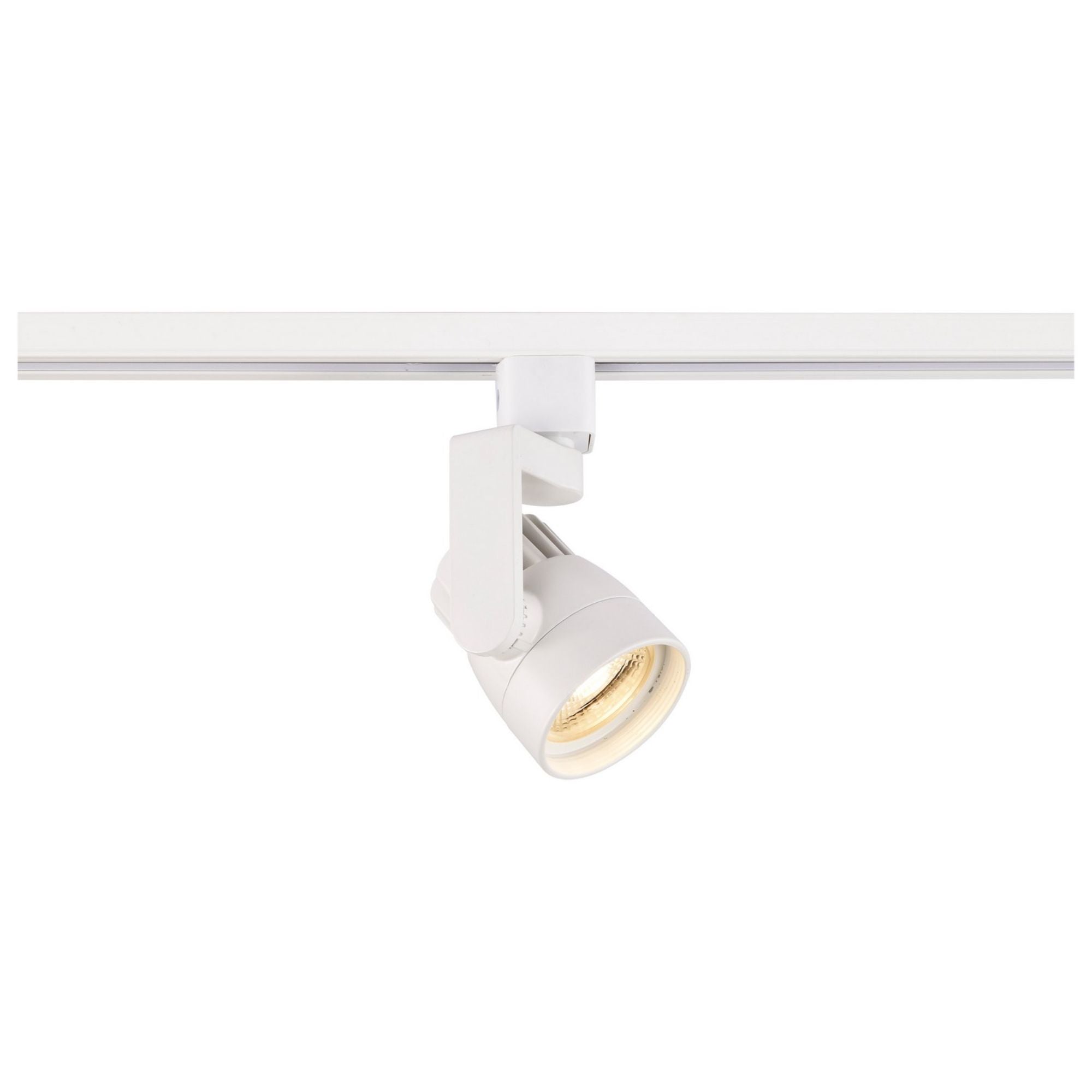 LED Track Head Angle Arm 12W 1000 Lumens 3000K, Halo, 36°, White - Bees Lighting