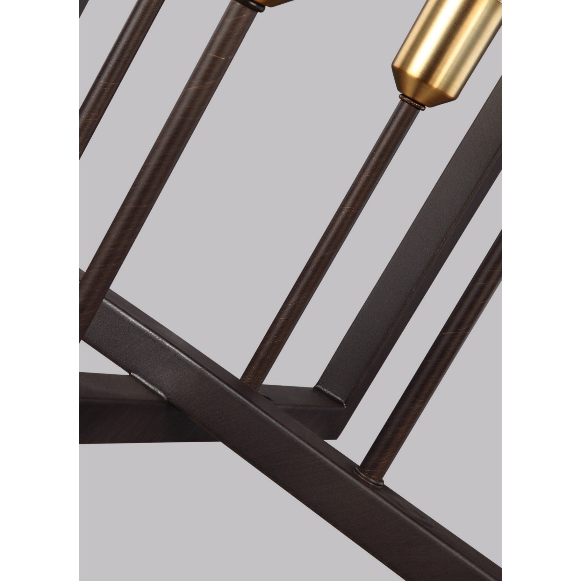Finnegan 21" 4-Light Tall Lantern, New World Bronze Finish - Bees Lighting