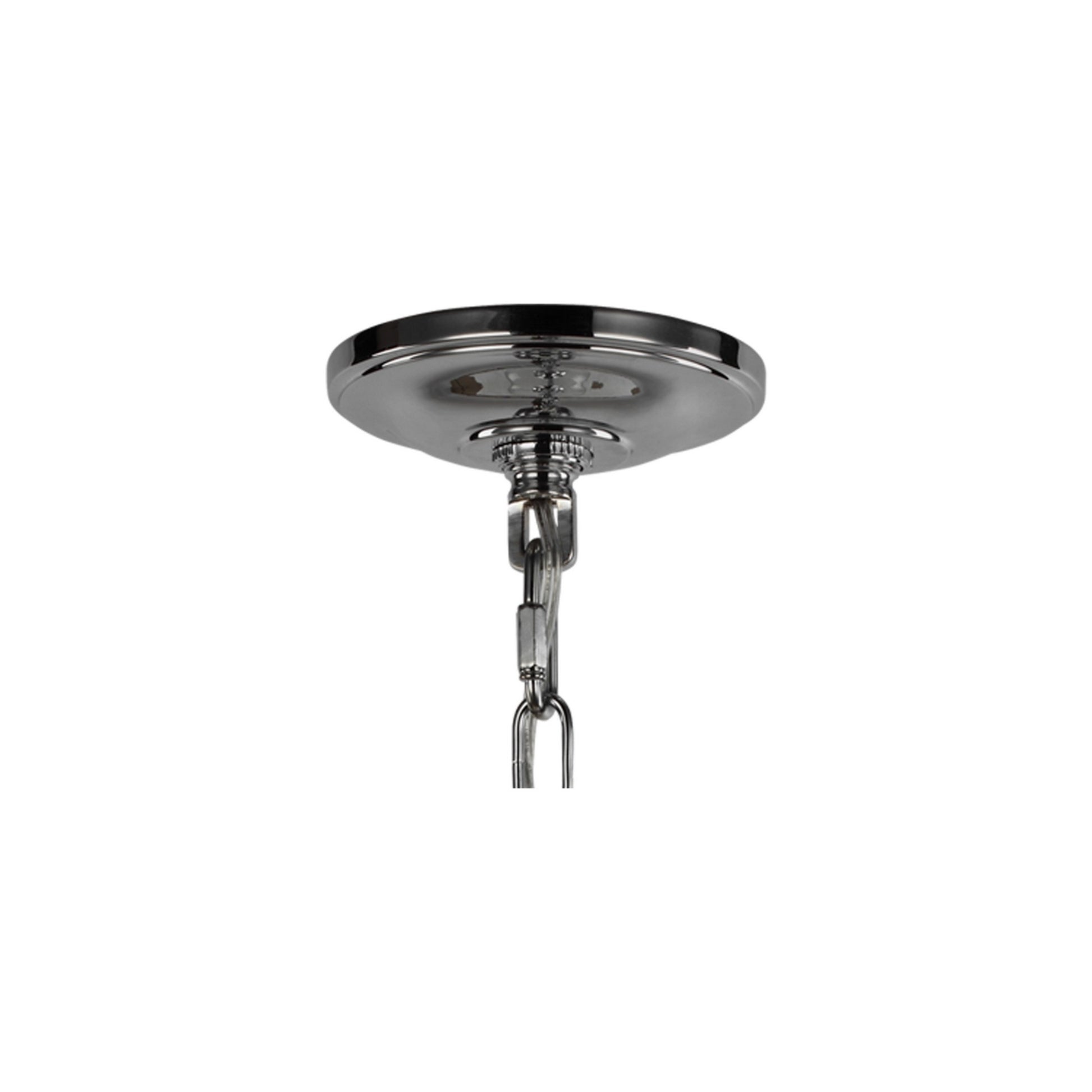 Lawler 16" Orb Pendant, Chrome Finish - Bees Lighting