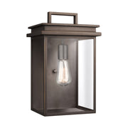 Glenview 15" Medium Wall Lantern, Antique Bronze Finish - Bees Lighting
