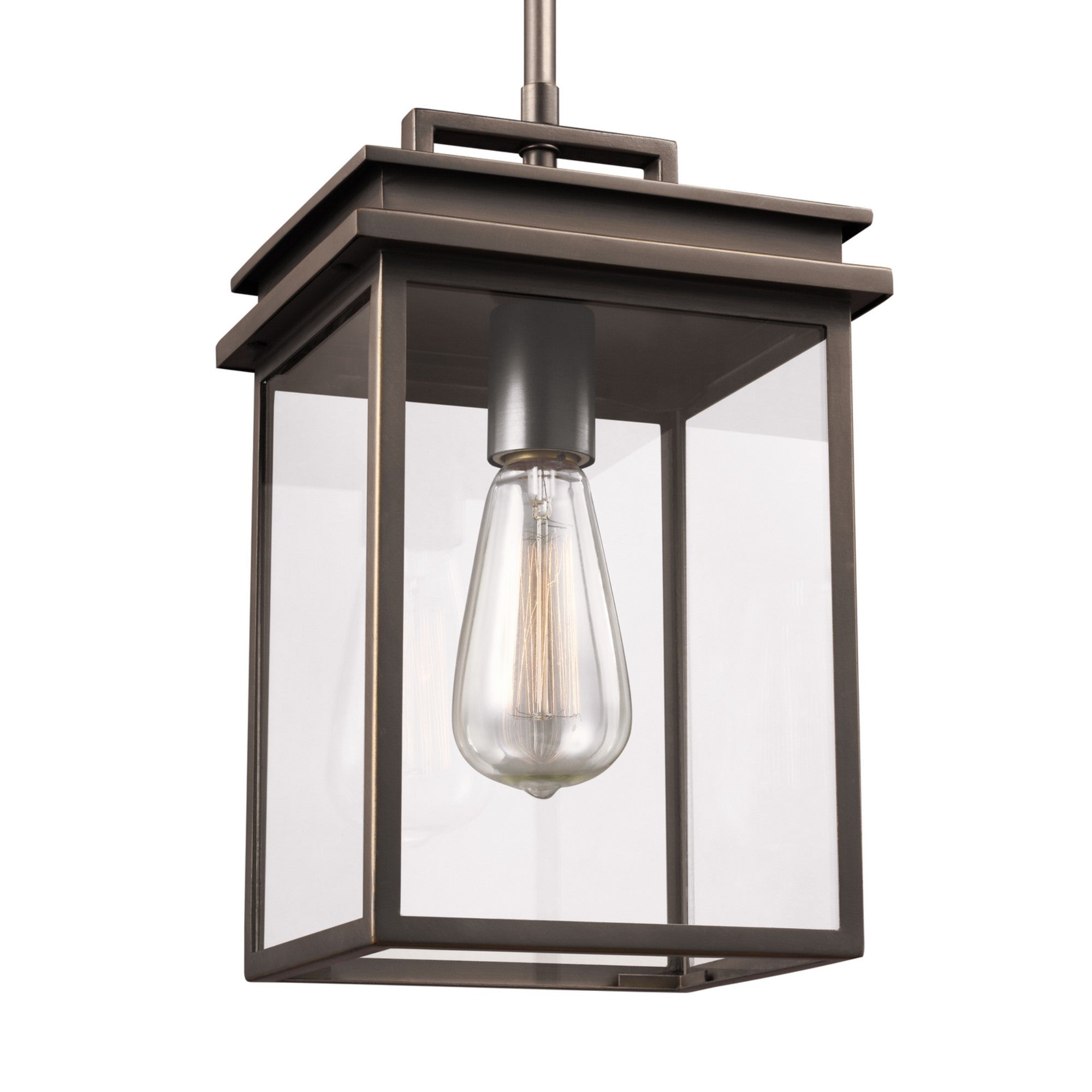 Glenview 13" Outdoor Pendant, Antique Bronze Finish - Bees Lighting