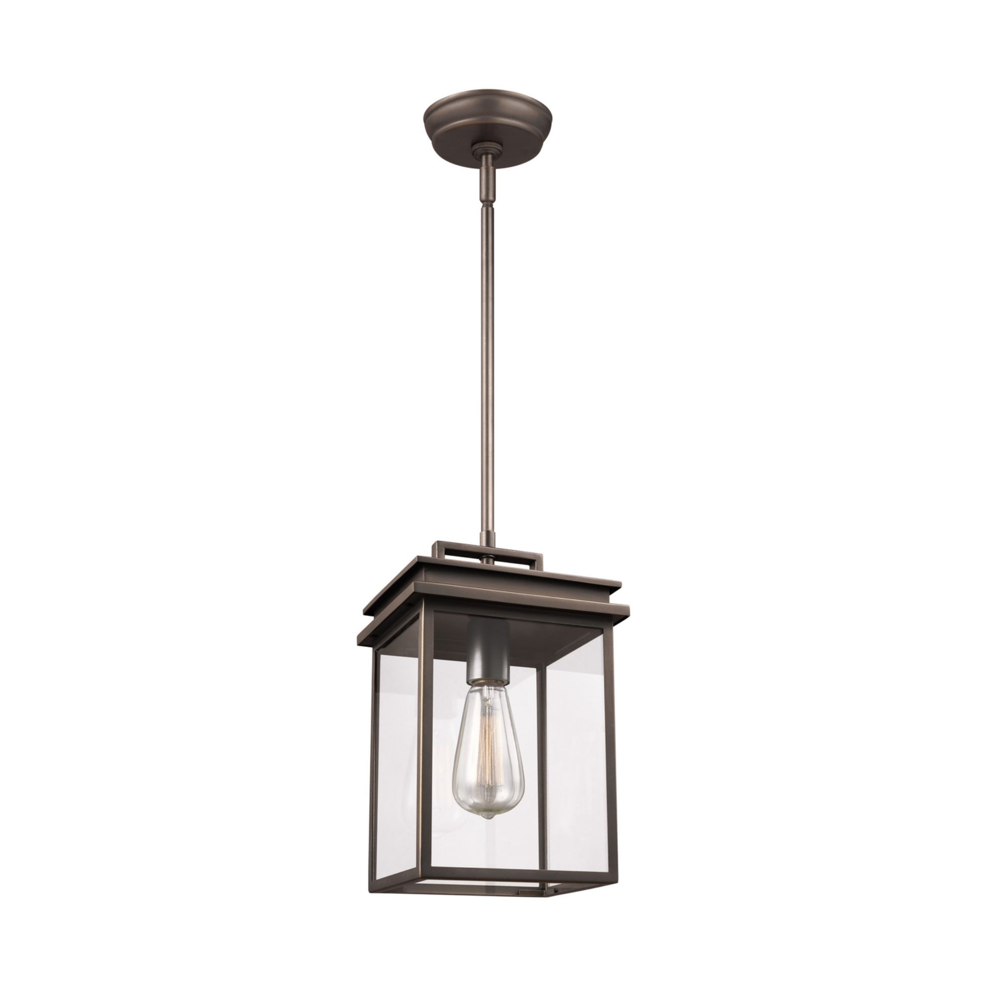 Glenview 13" Outdoor Pendant, Antique Bronze Finish - Bees Lighting