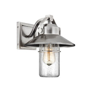 Boynton 11" Small Wall Sconce, Painted Brushed Steel Finish - Bees Lighting