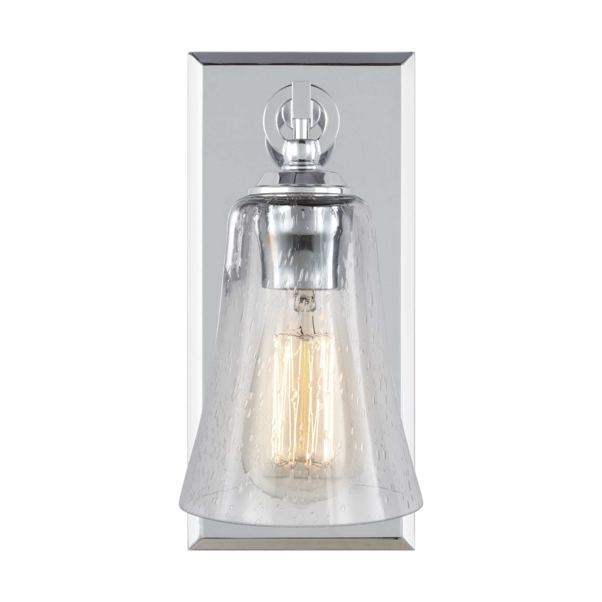 Monterro 11" Bath Sconce, Chrome Finish - Bees Lighting