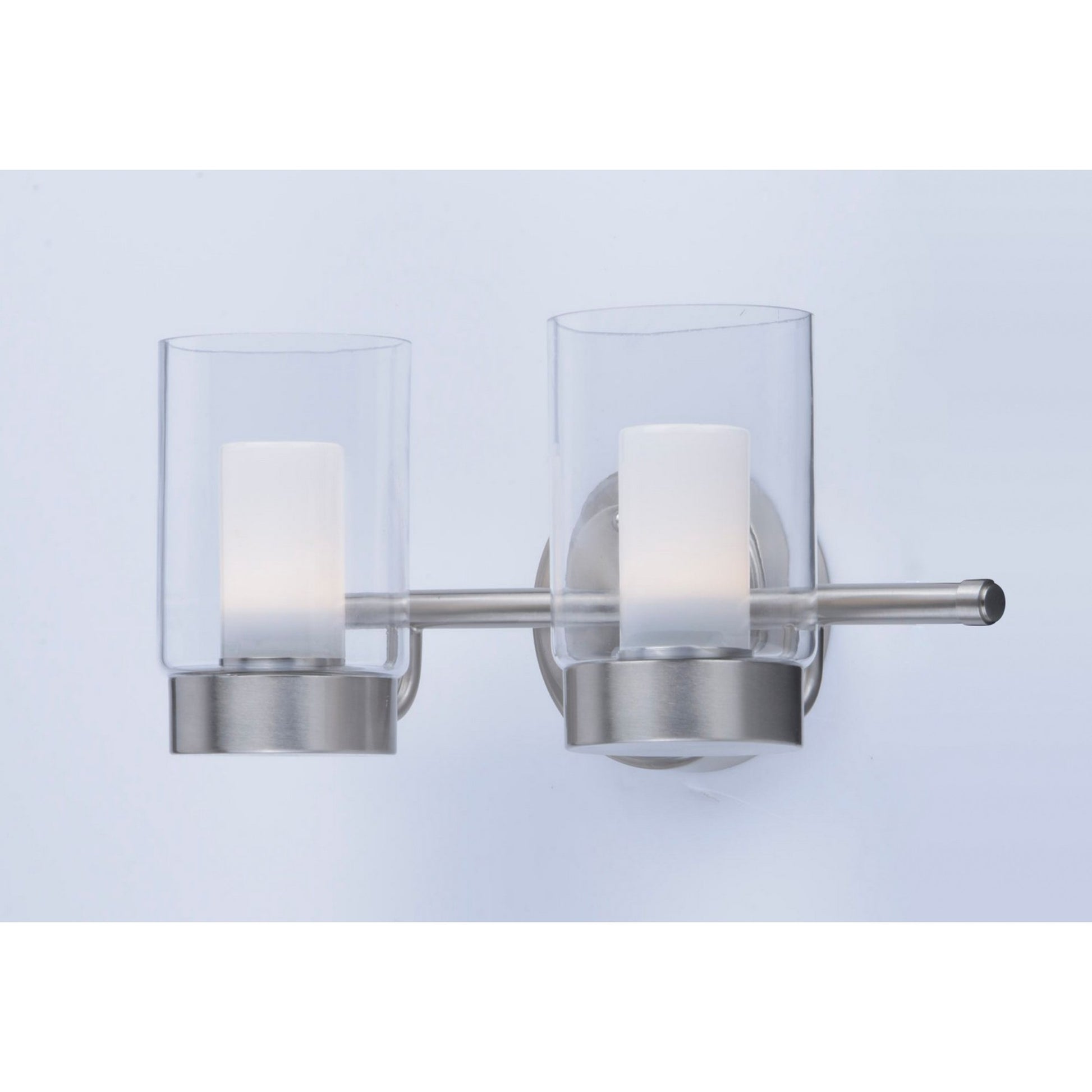 Mod 14" LED Bath Vanity, Satin Nickel Finish - Bees Lighting