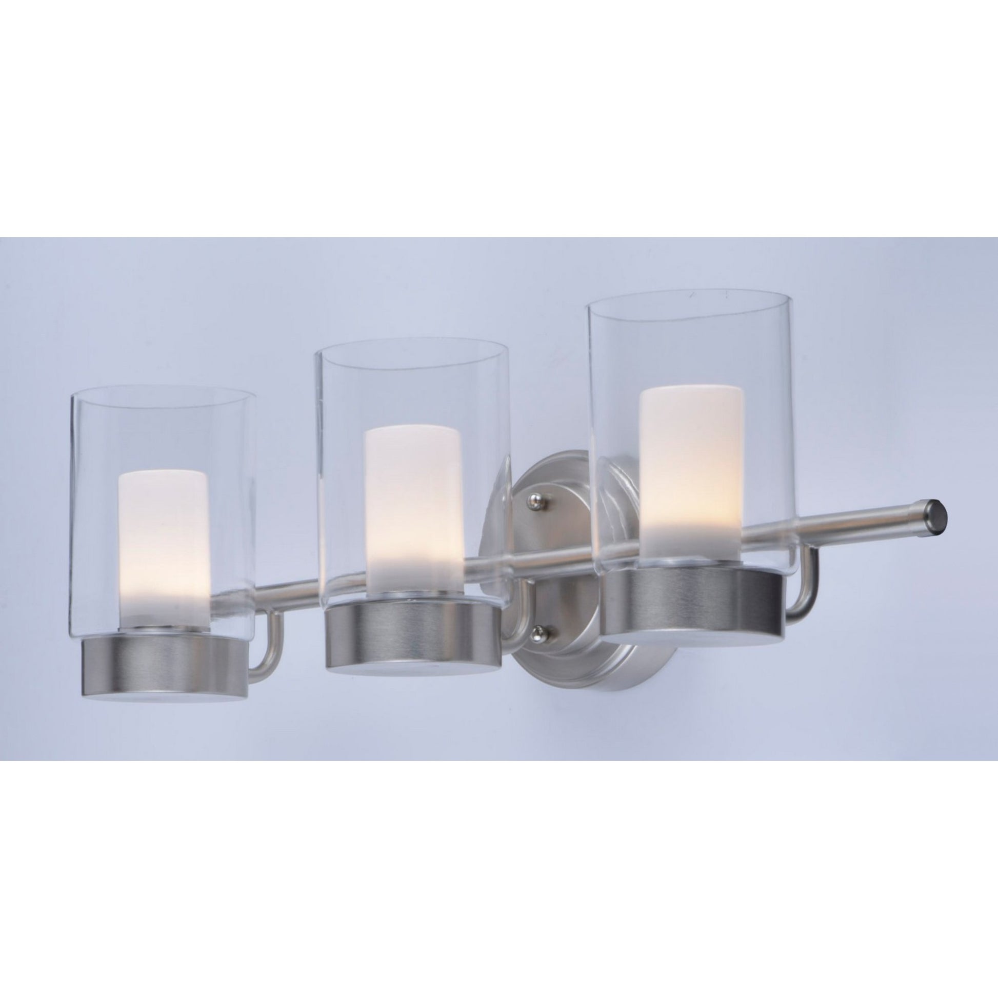 Mod 22" LED Bath Vanity, Satin Nickel Finish - Bees Lighting