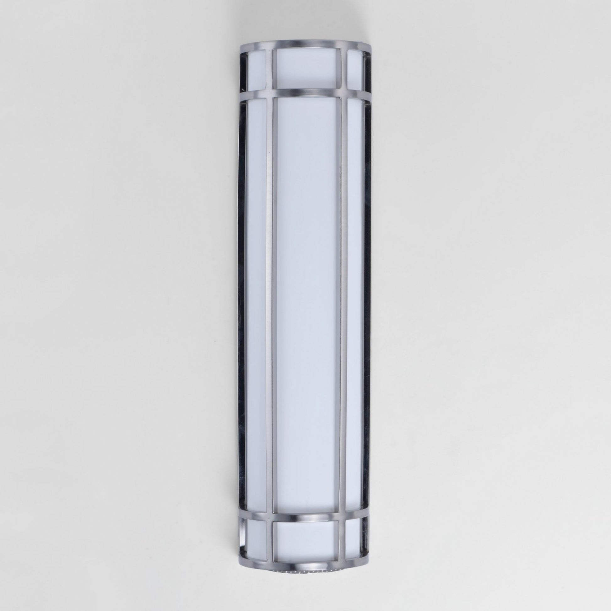 Moon Ray 24" LED Outdoor Wall Sconce, Satin Nickel Finish - Bees Lighting