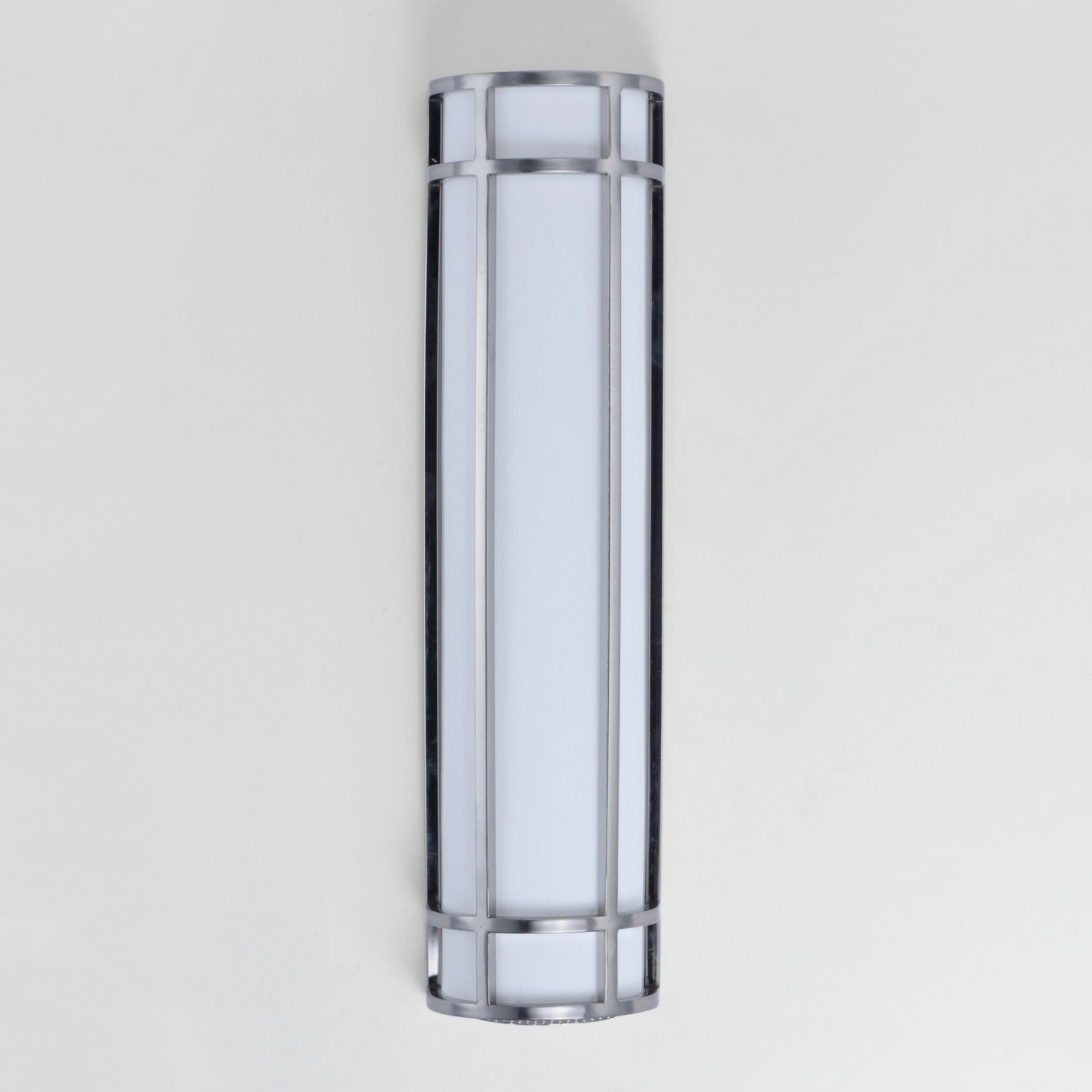 Moon Ray 24" LED Outdoor Wall Sconce, Satin Nickel Finish - Bees Lighting