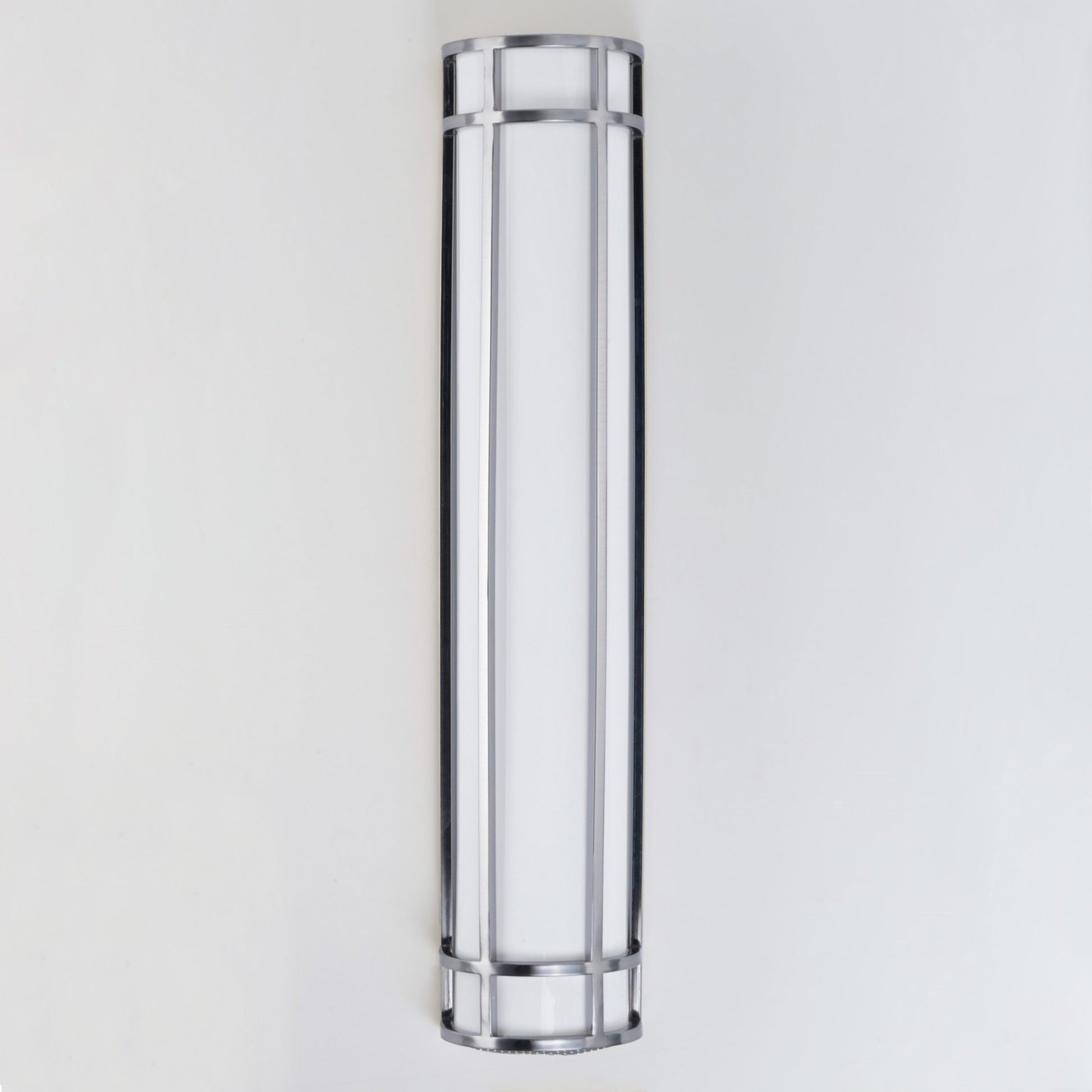 Moon Ray 30" LED Outdoor Wall Sconce, Satin Nickel Finish - Bees Lighting
