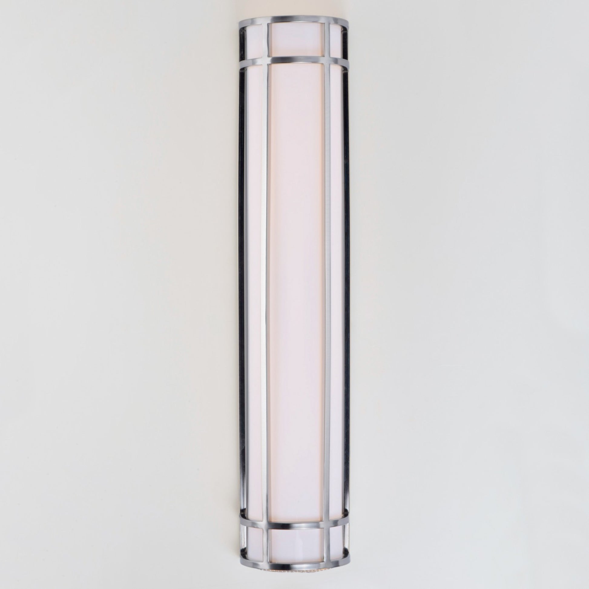 Moon Ray 30" LED Outdoor Wall Sconce, Satin Nickel Finish - Bees Lighting
