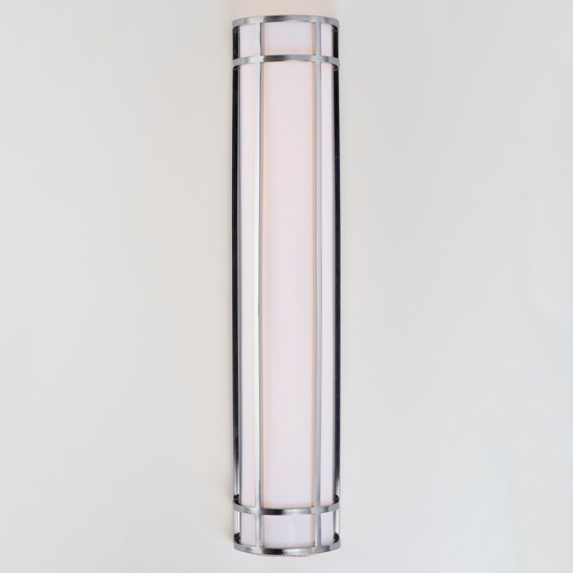 Moon Ray 30" LED Outdoor Wall Sconce, Satin Nickel Finish - Bees Lighting