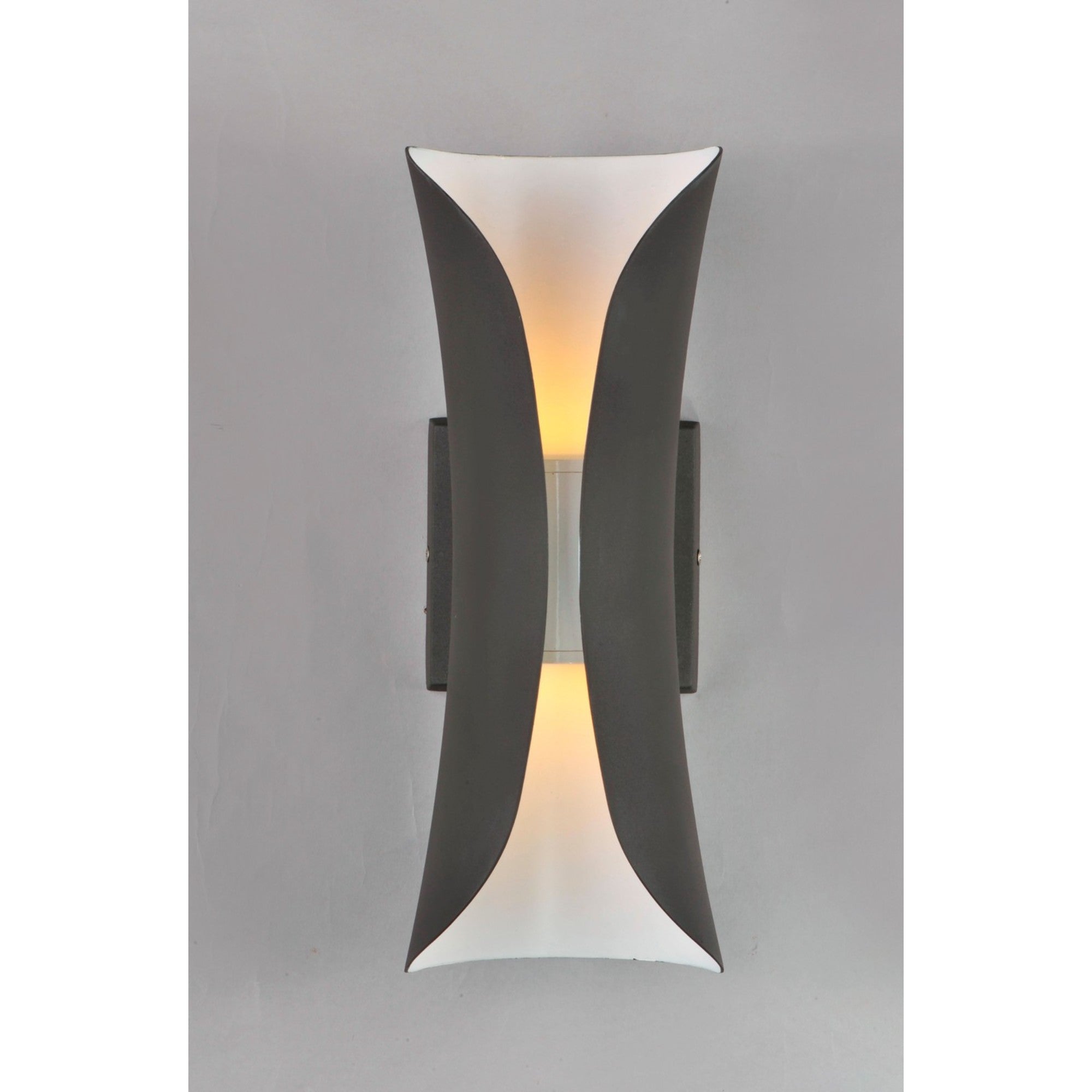 LED Outdoor Wall Sconce, Up/Down Light, 12W, 840lm, 3000K, 120V, Bronze - Bees Lighting