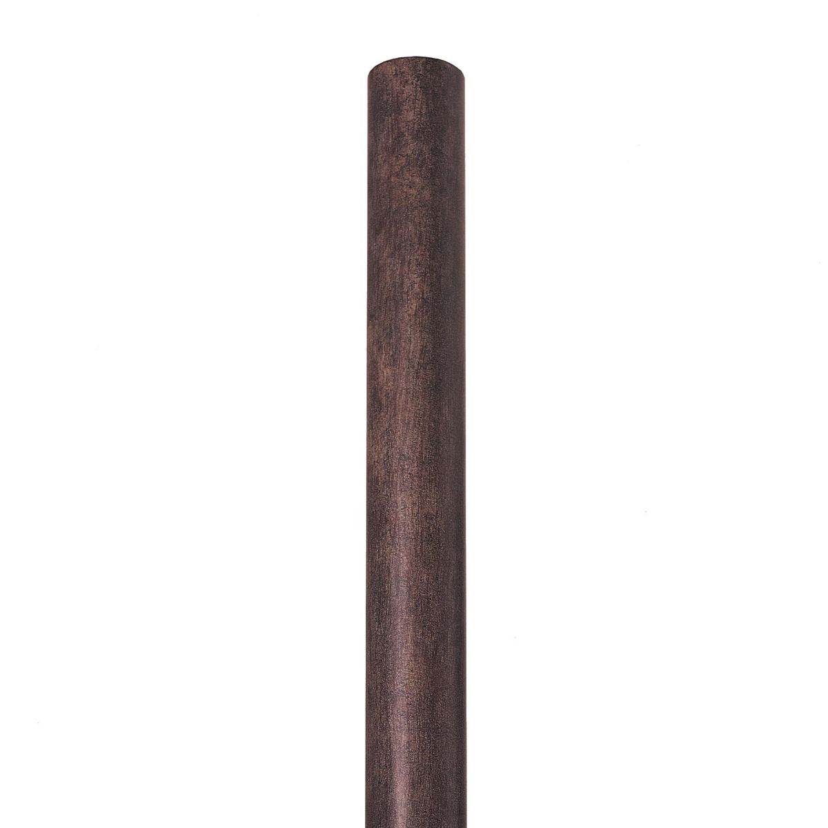 8 ft Round Aluminum Direct Burial Pole 3 In. Shaft Rust Finish
