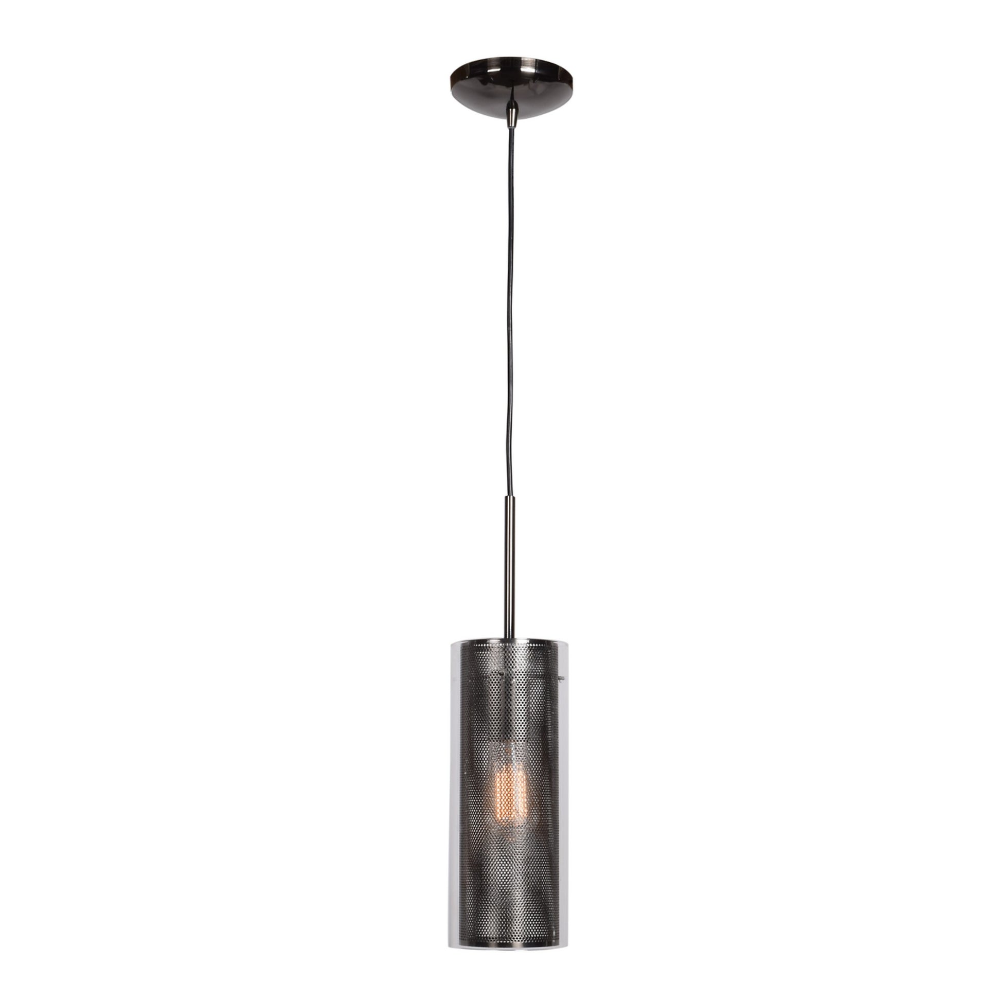 Multis 12" Pendant, Black Chrome Finish - Bees Lighting
