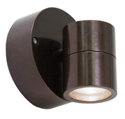 KO 5" 1 Light LED Outdoor Cylinder Wall Light - Bees Lighting