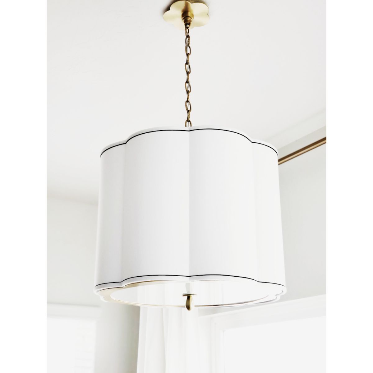 Sweeny 25 in. 5 Lights Chandelier Aged Brass Finish - Bees Lighting