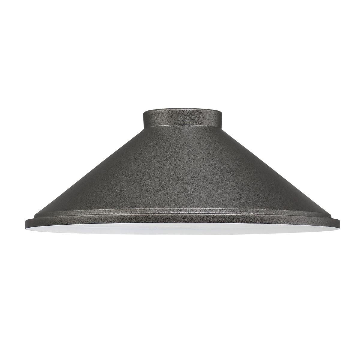RLM 14 in. Path Light Shade Smoked Iron finish - Bees Lighting