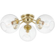 Abbott Semi Flush Mount Ceiling Light - Bees Lighting